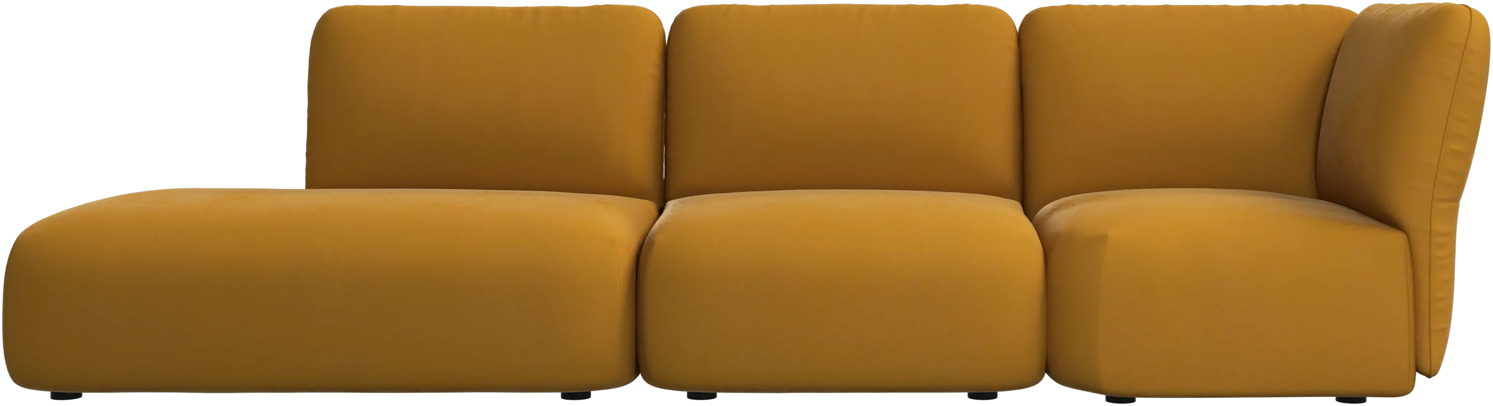 Paraggi sofa with lounging unit right
