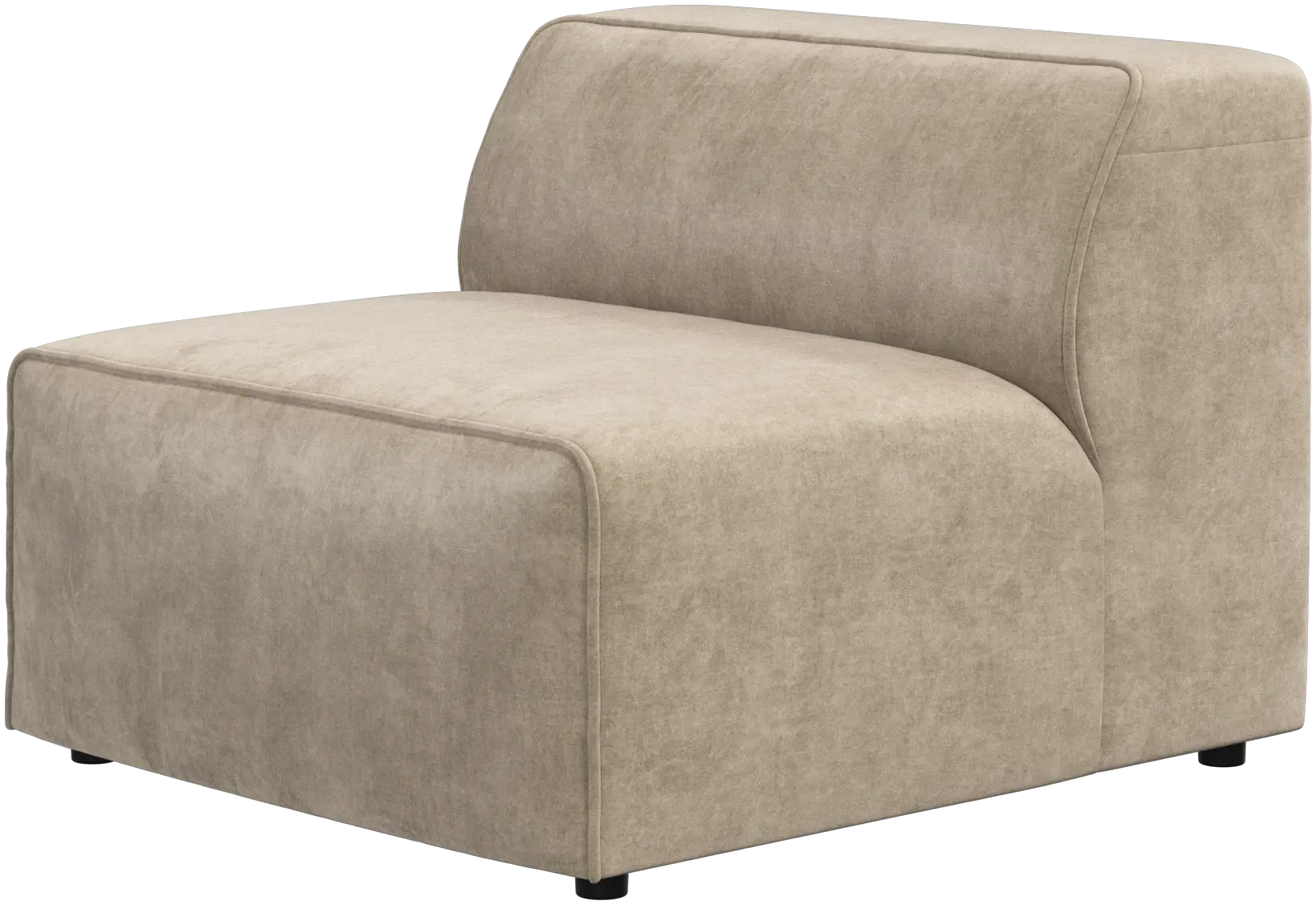 Carmo 1-seater, no armrests