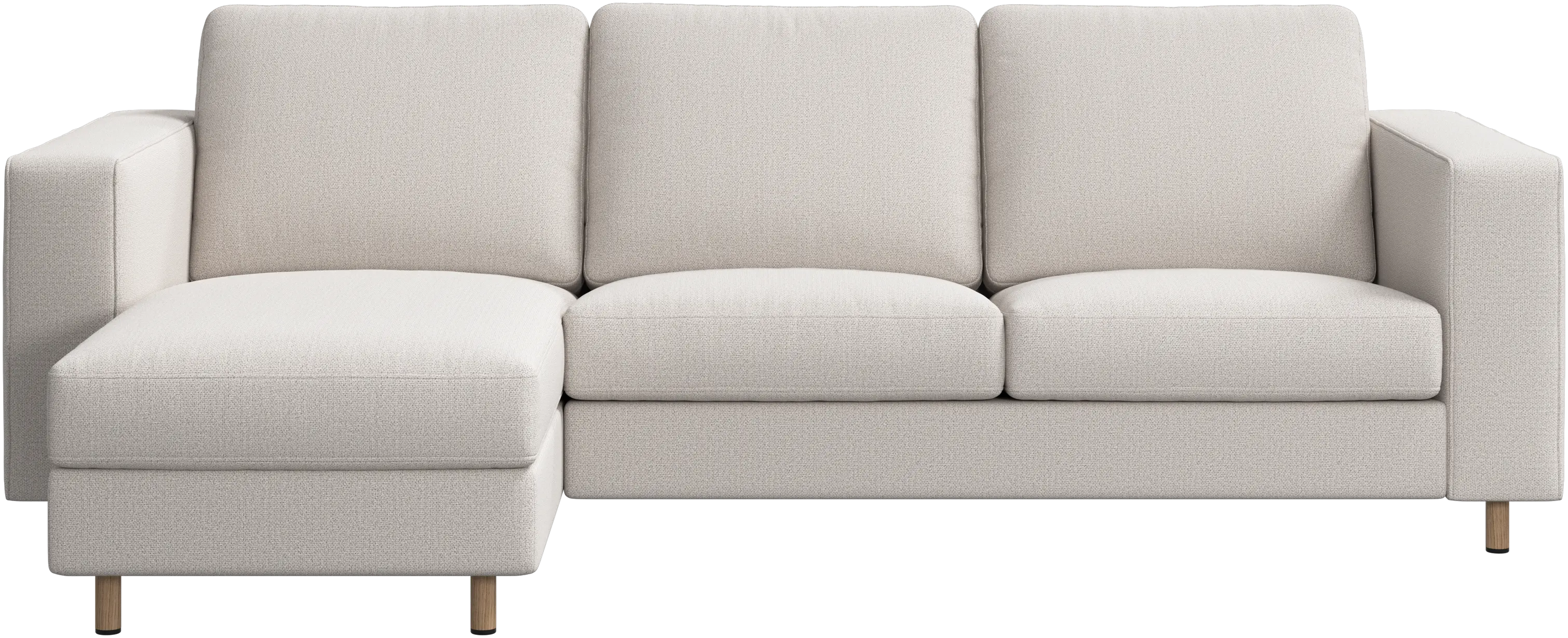 Indivi sofa with chaise longue left