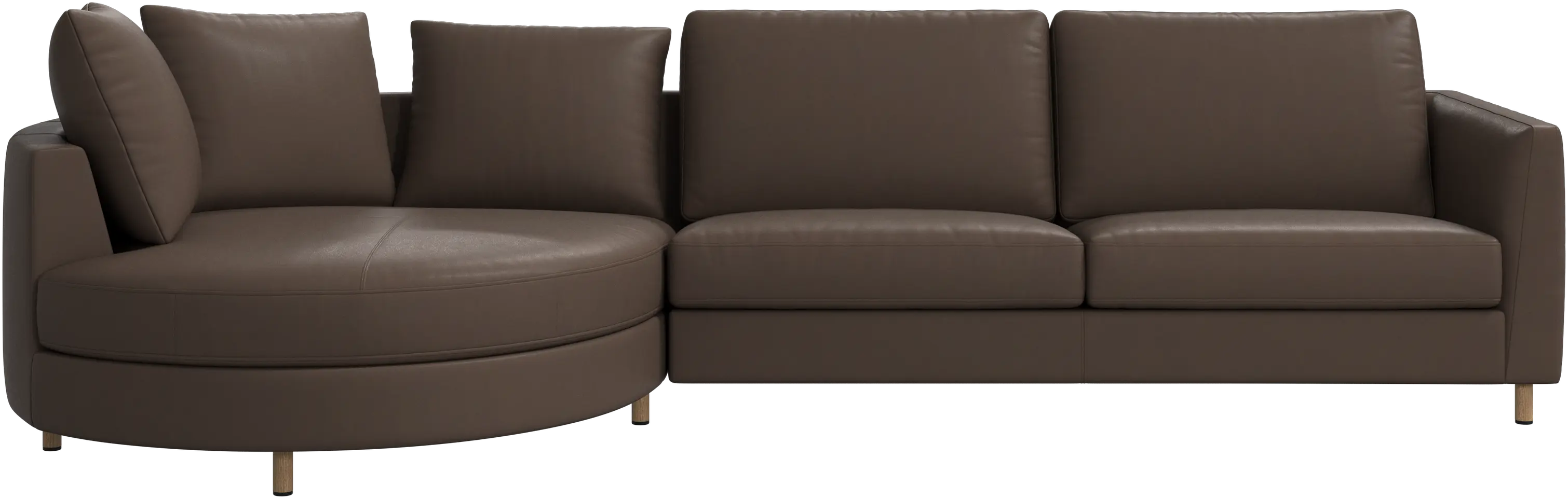 Indivi sofa with chaise longue left