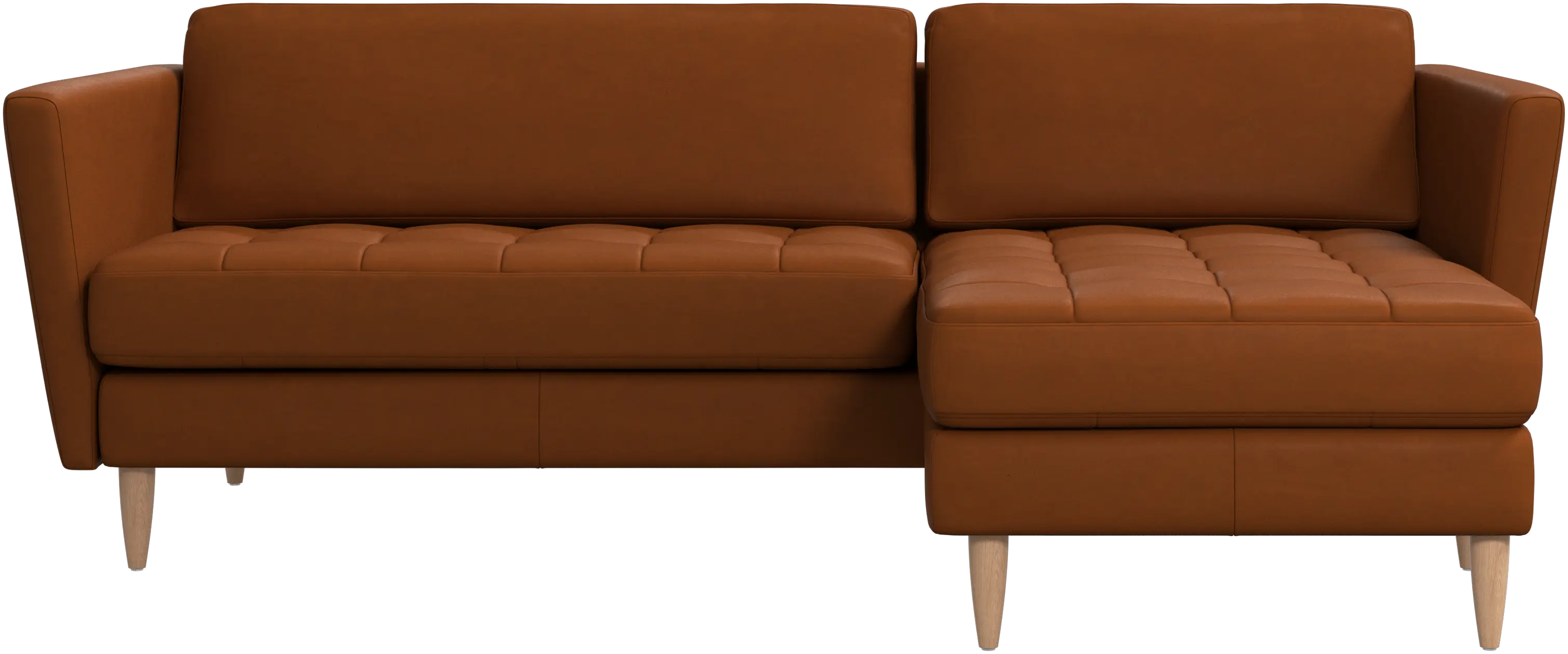 Osaka sofa with resting unit, tufted seat