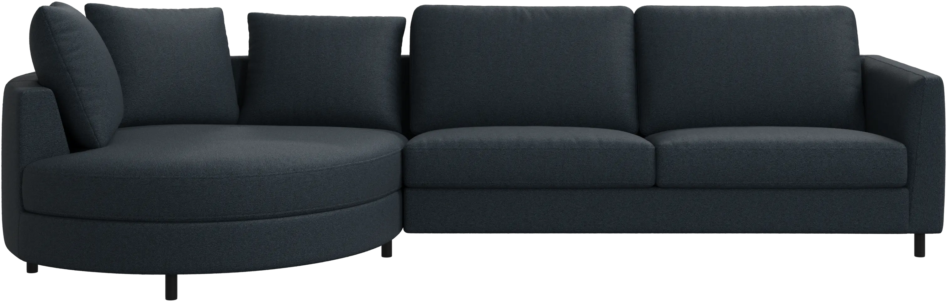 Indivi sofa with chaise longue left