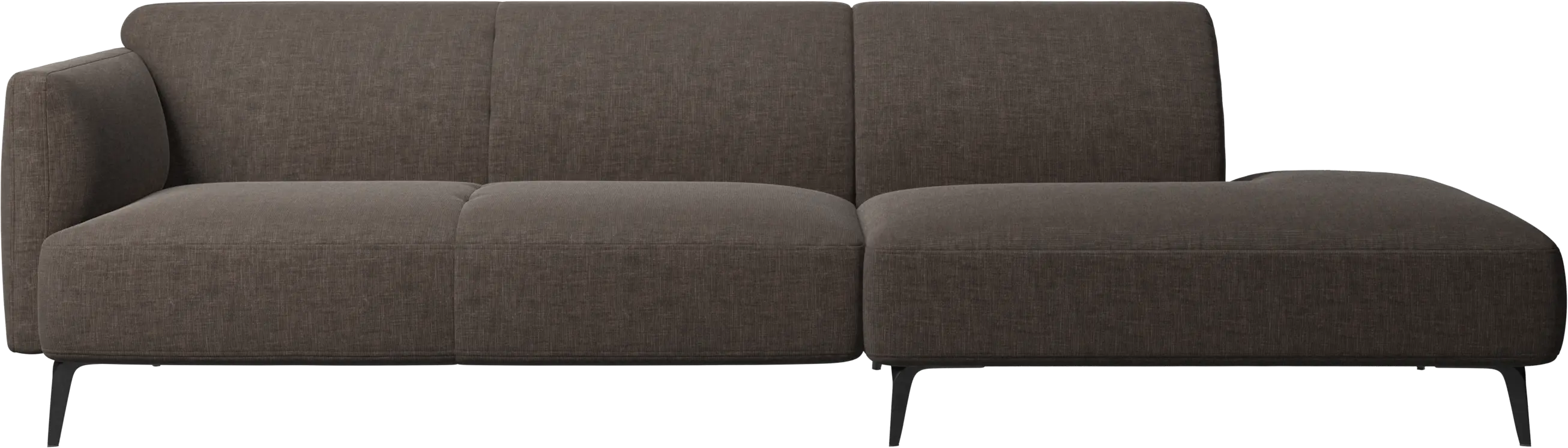 Modena sofa with lounging unit