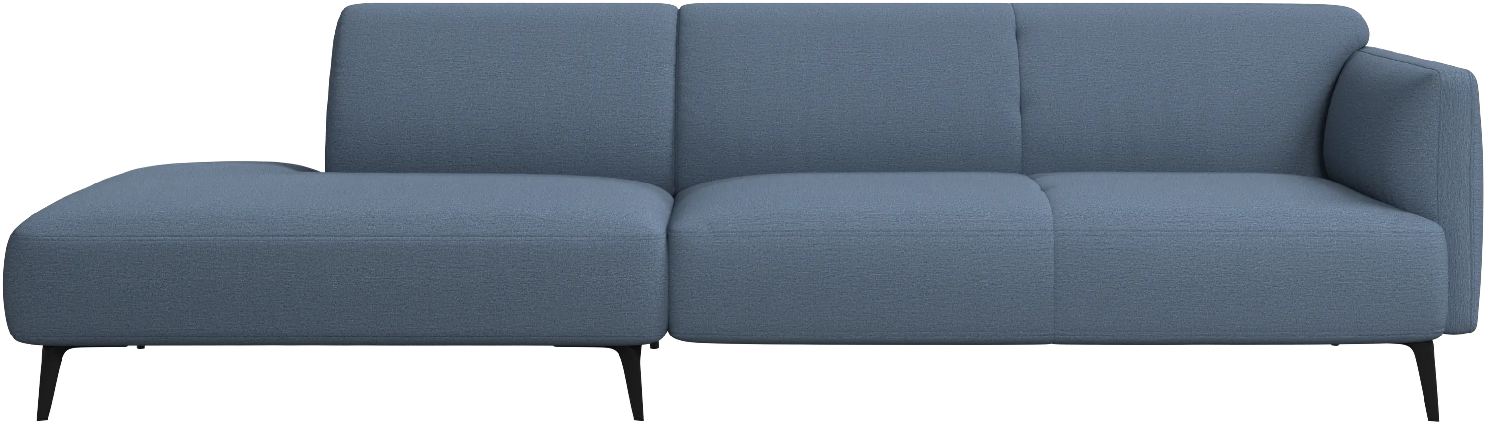 Modena sofa with lounging unit