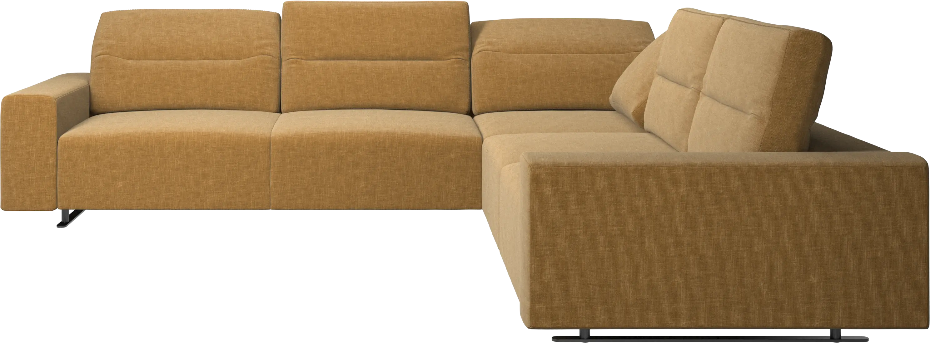 Hampton corner sofa with adjustable back