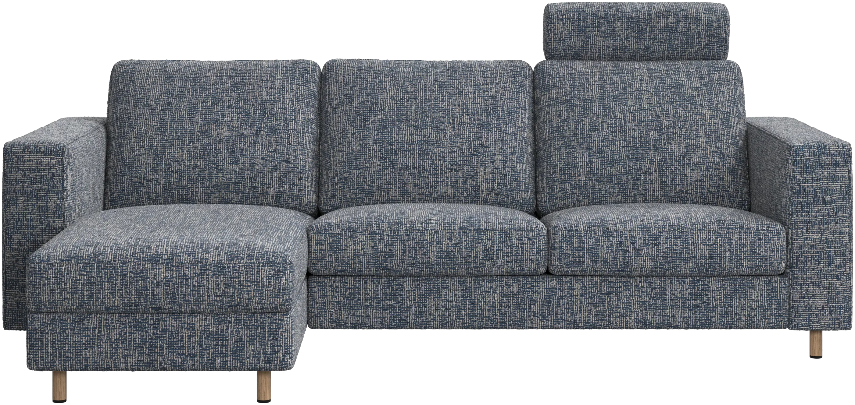 Indivi sofa with chaise longue left