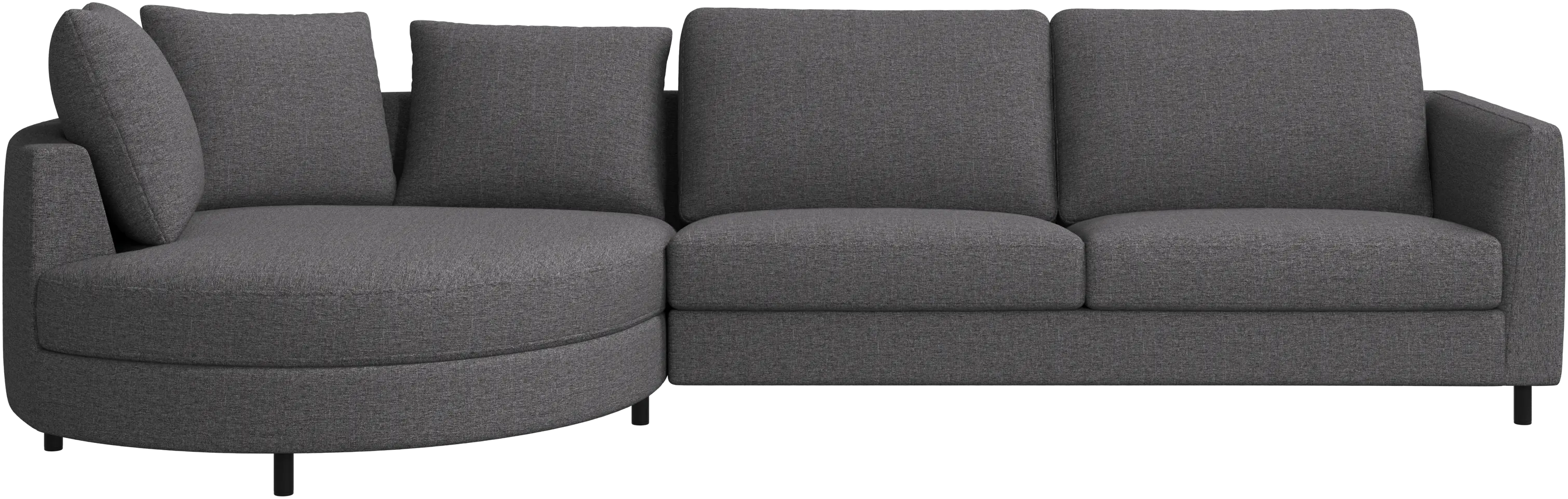 Indivi sofa with chaise longue left