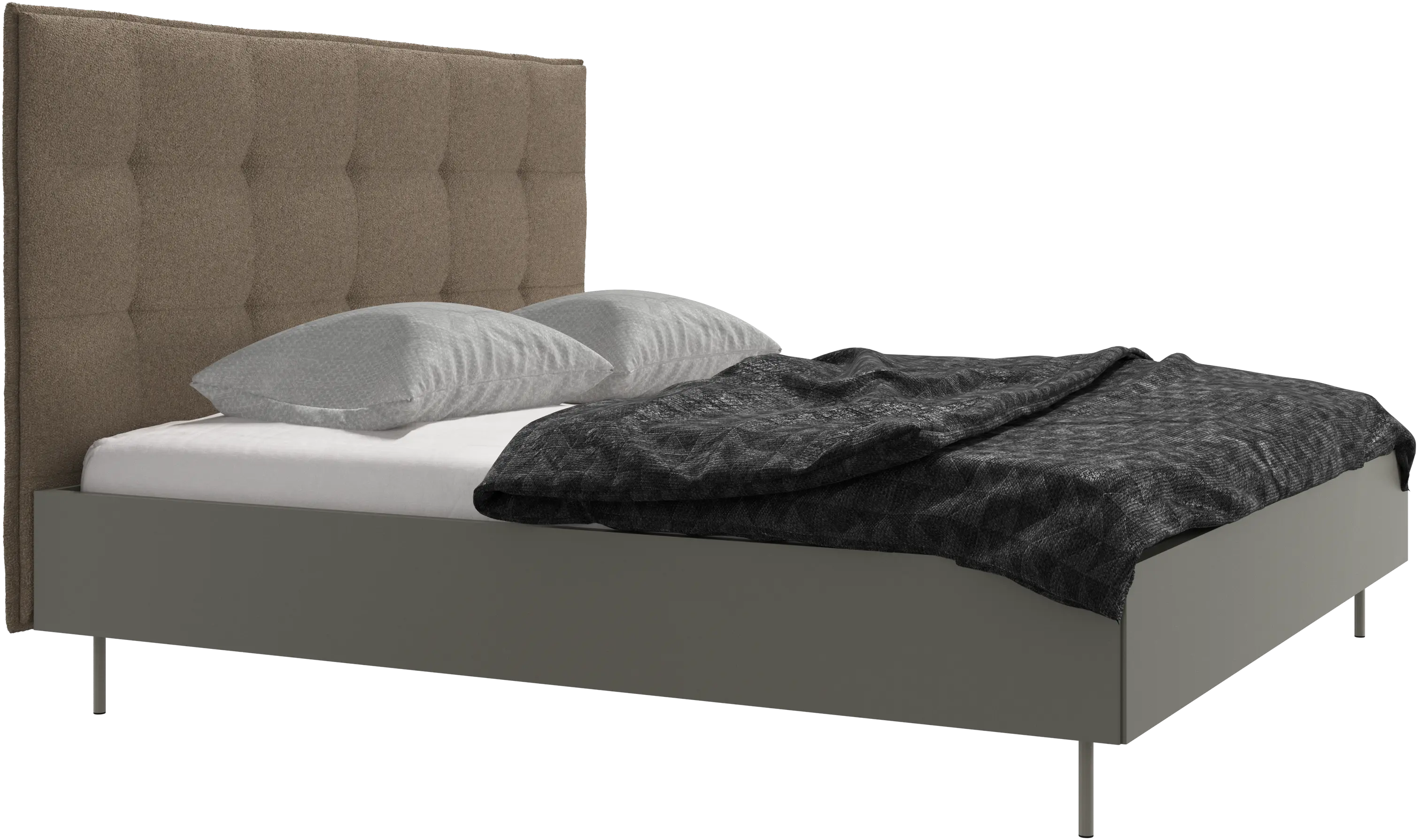 Lugano bed, excl. slats and mattress