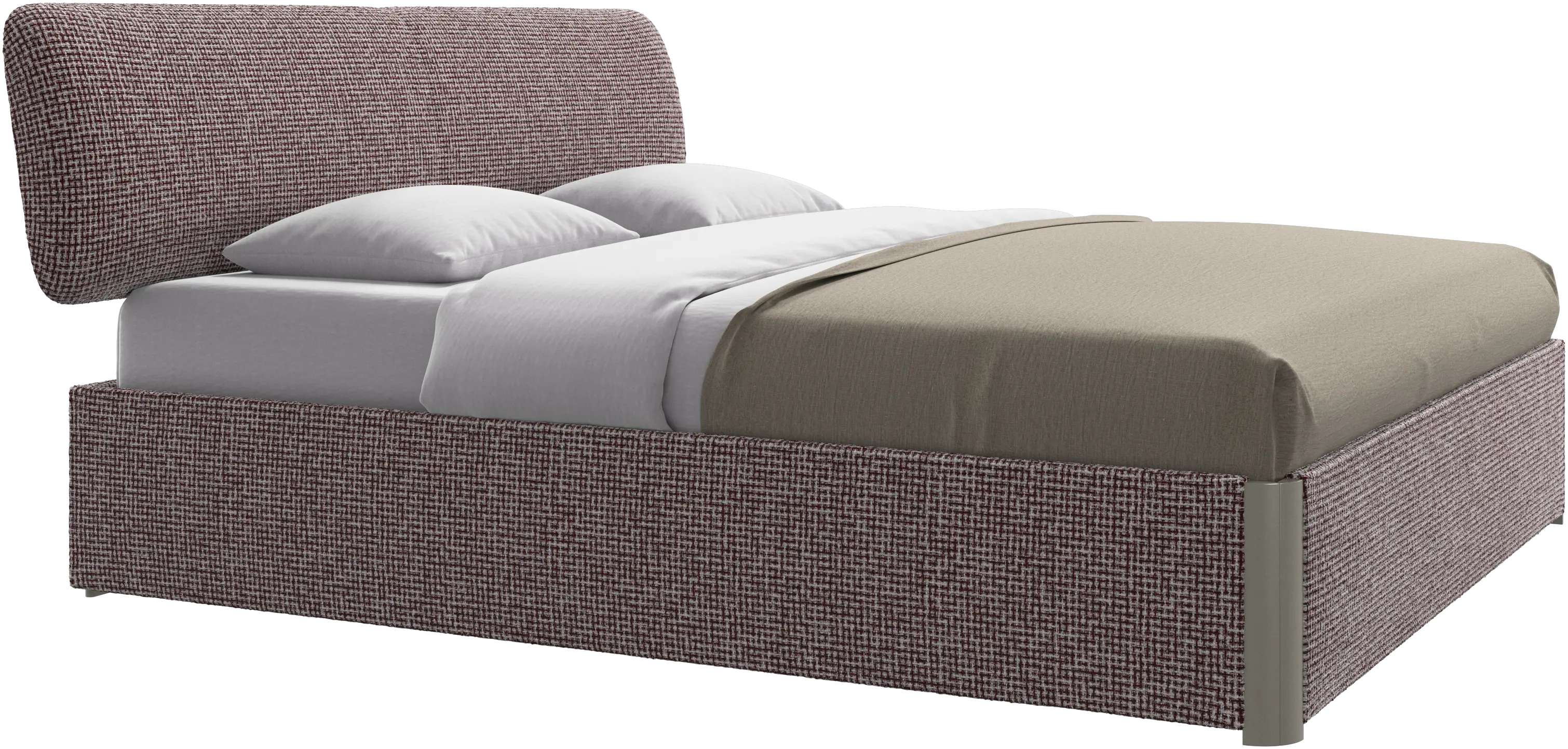 Element bed, bed-mounted headboard, without slats, excl. mattress