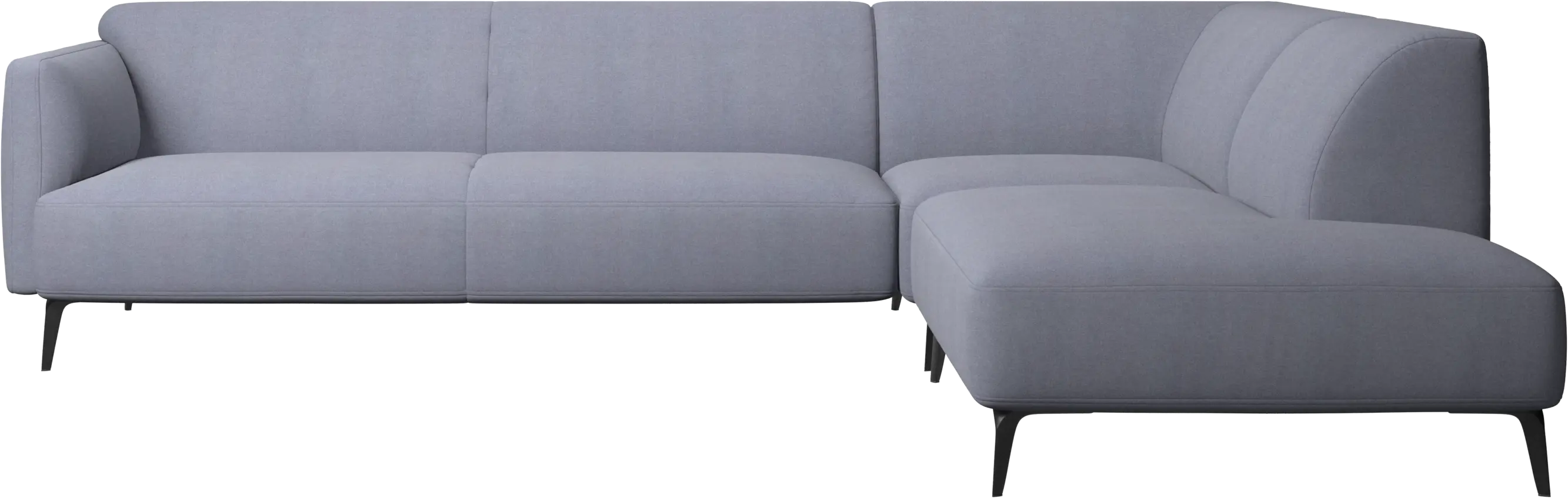 Modena corner sofa with lounging unit
