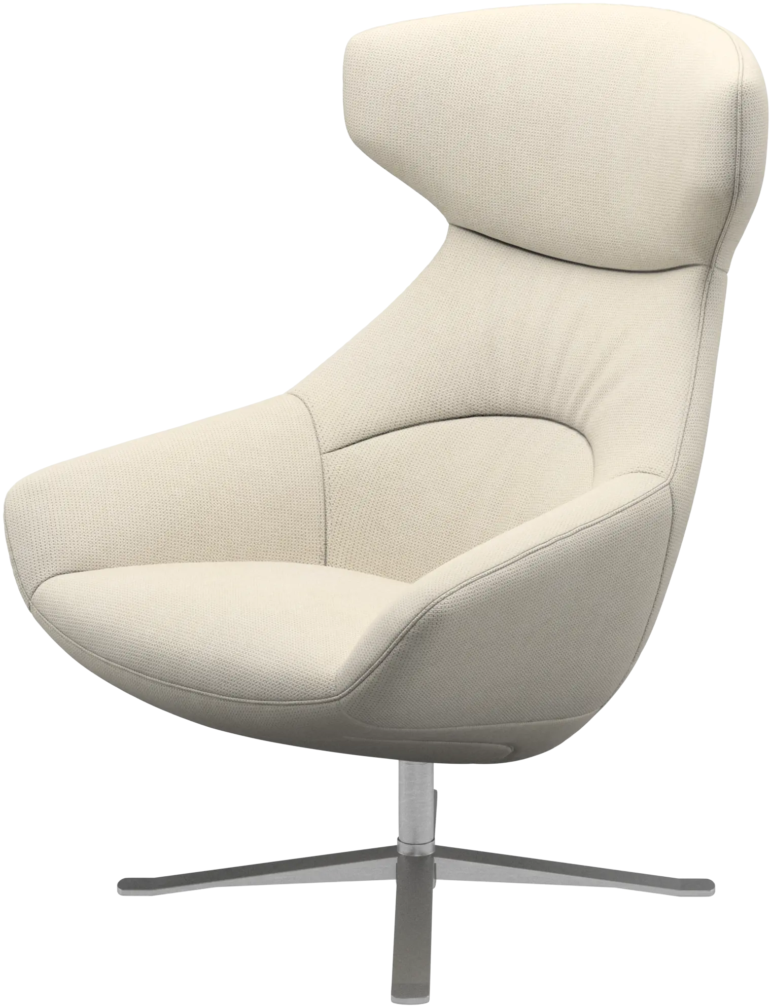 Butaca Porto con respaldo reclinable y base giratoria