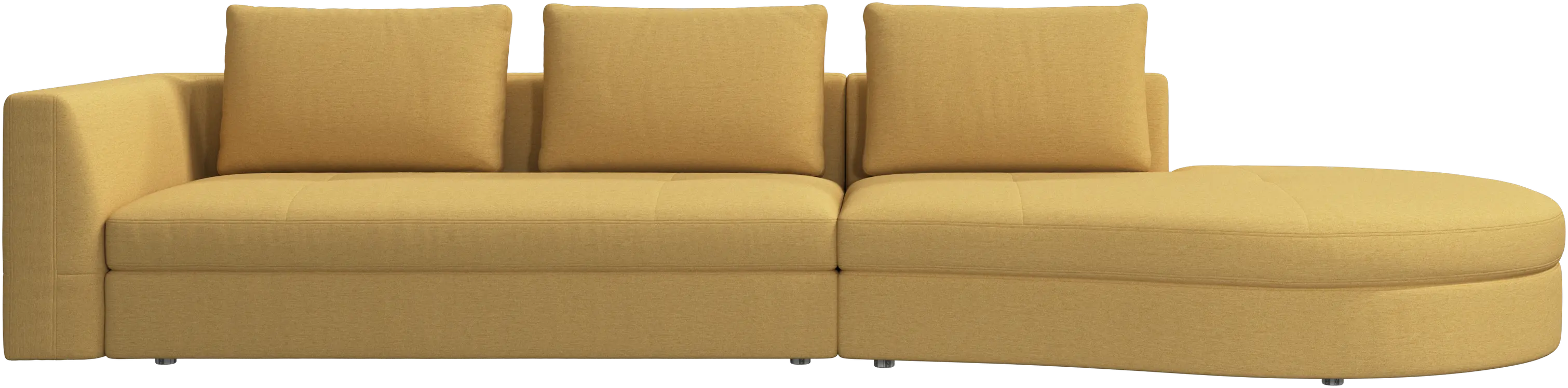 Canapé Bergamo avec module lounging,droite