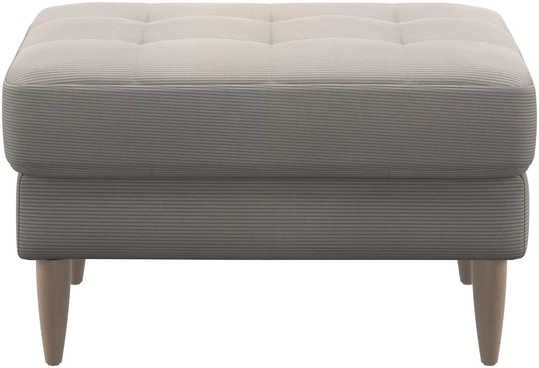 Osaka footstool, tufted seat
