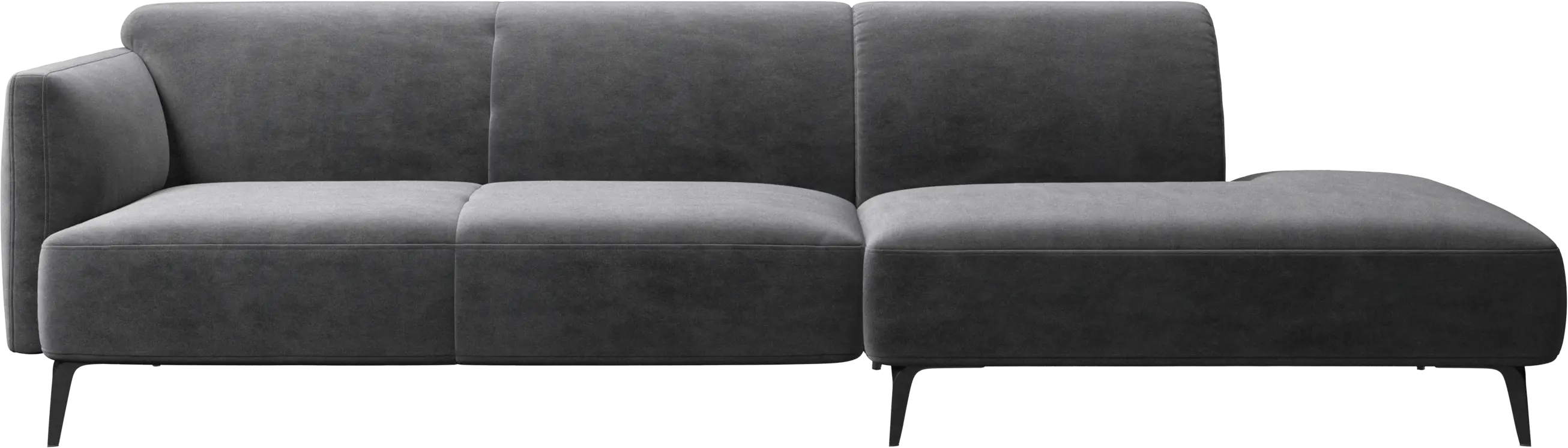 Modena sofa with lounging unit