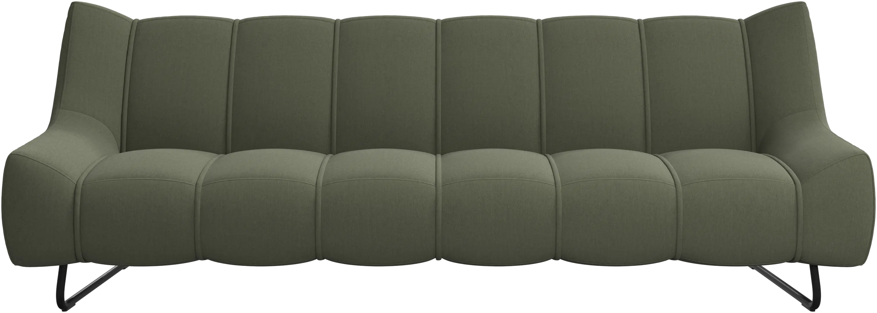 Canapé 3 places Nawabari, pied bas