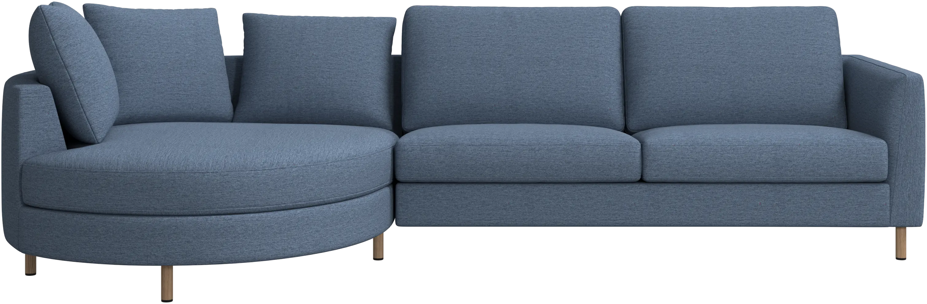 Indivi sofa with chaise longue left