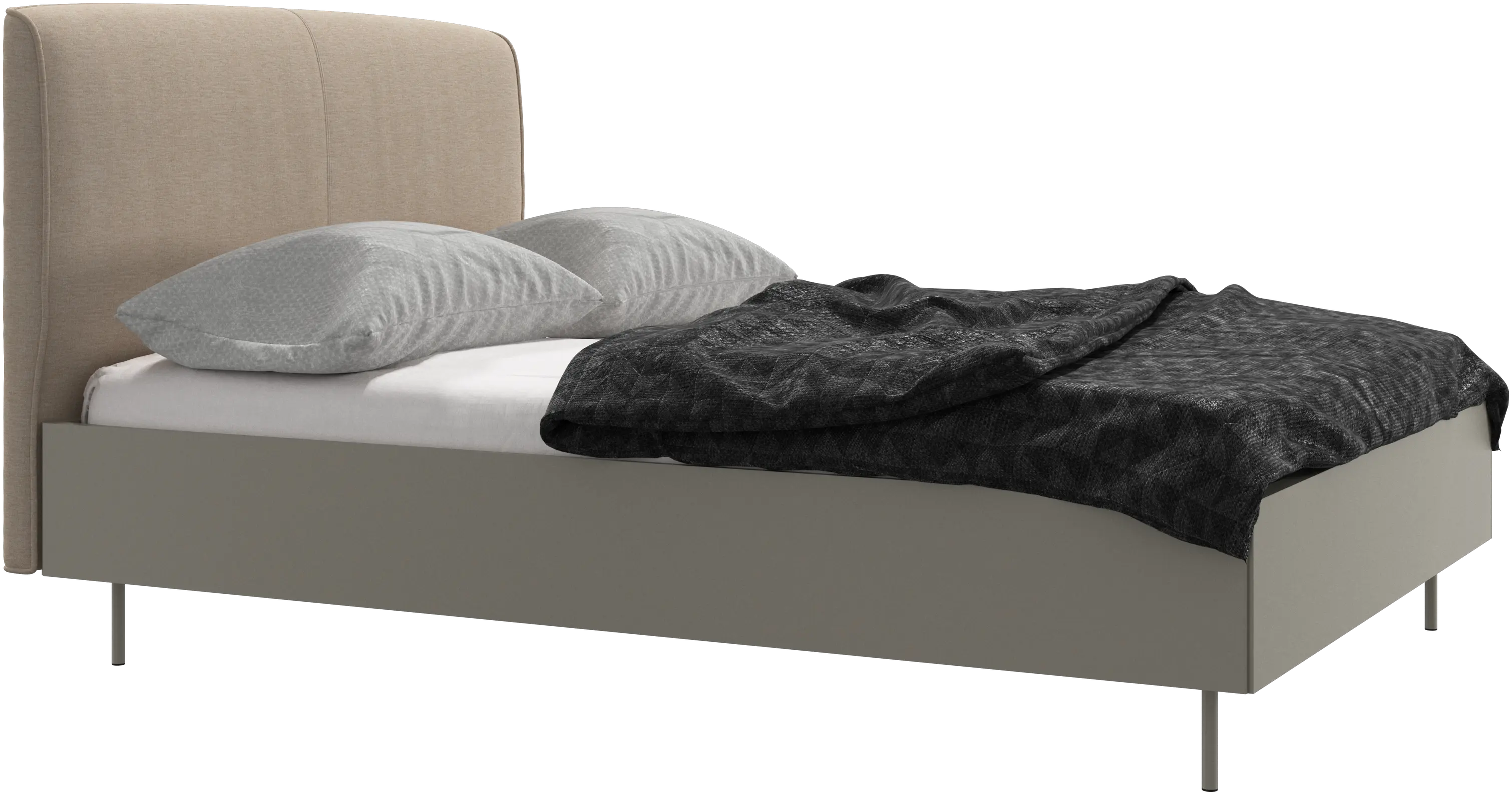 Houston, With headboard, legs