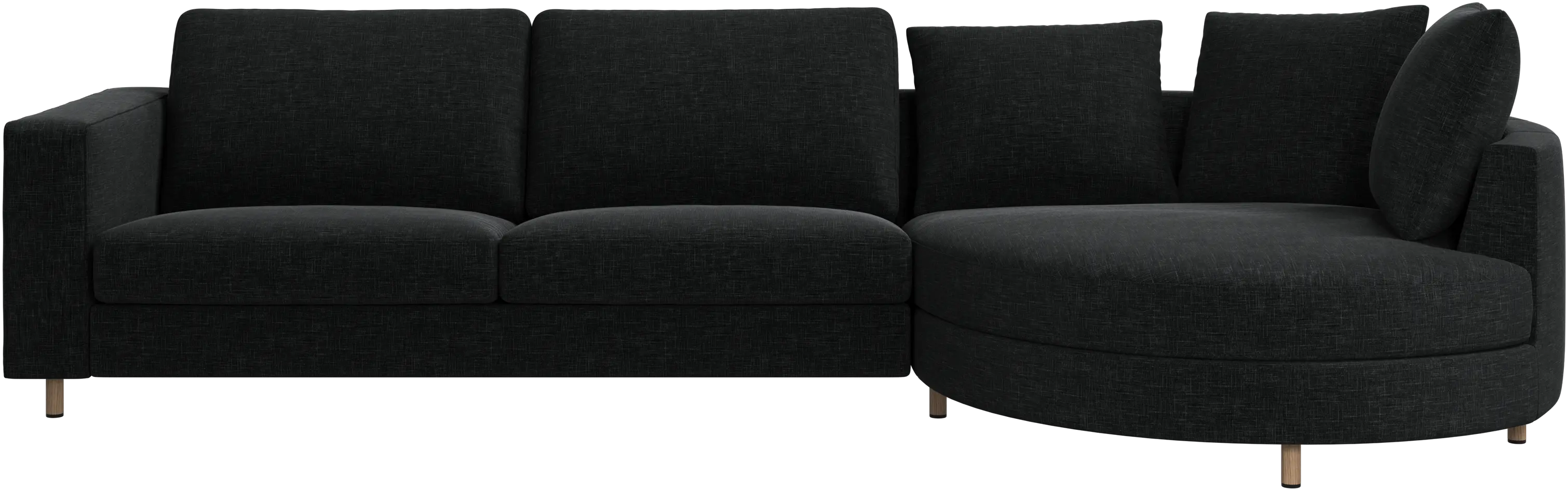 Sofá Indivi con módulo chaise-longue a la derecha