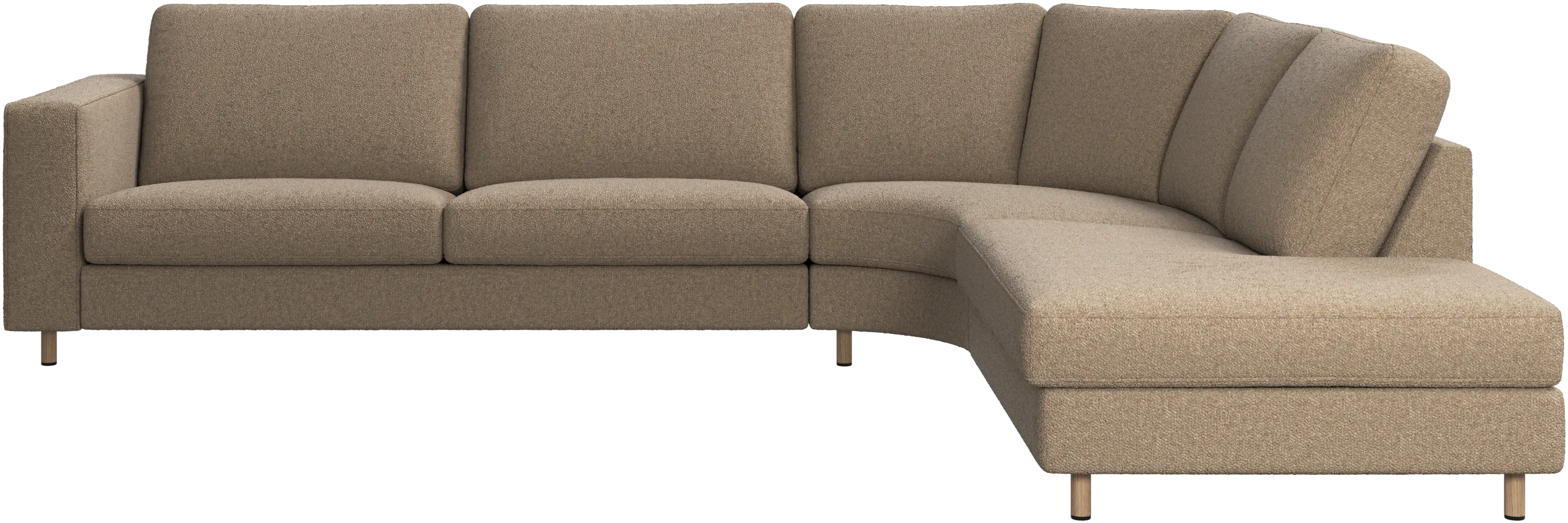 Sofá de canto Indivi à direita