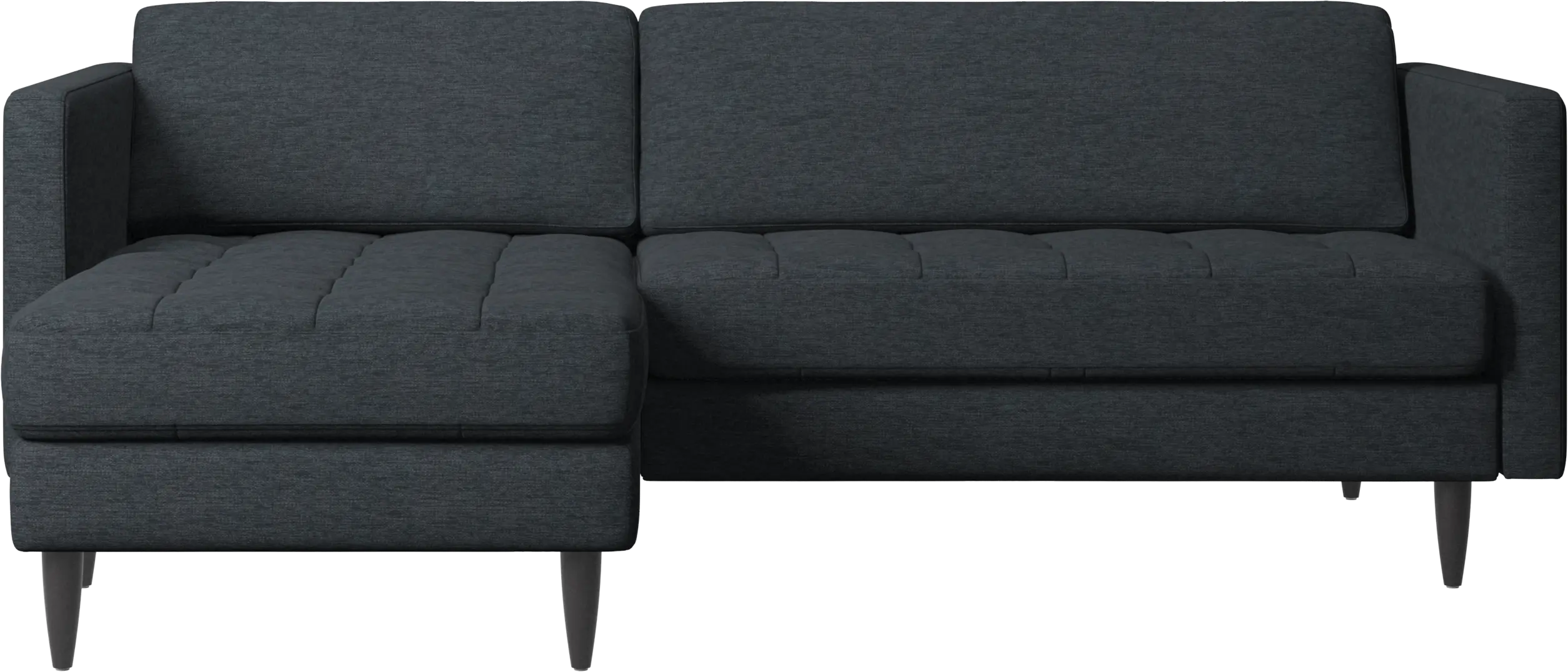 Osaka sofa with resting unit, tufted seat