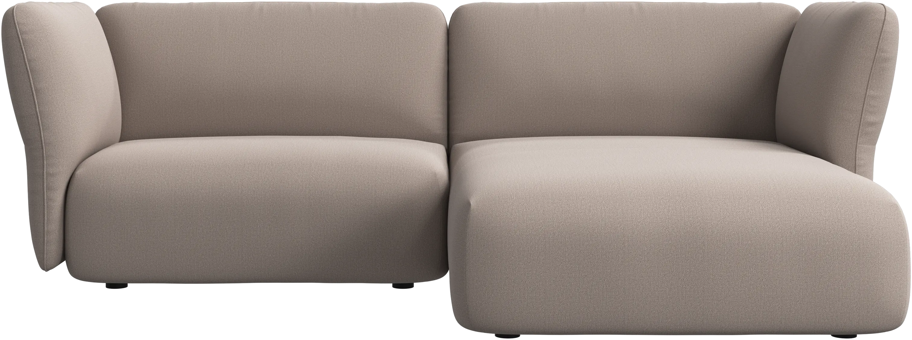 Paraggi 1.5-seater with chaise longue right