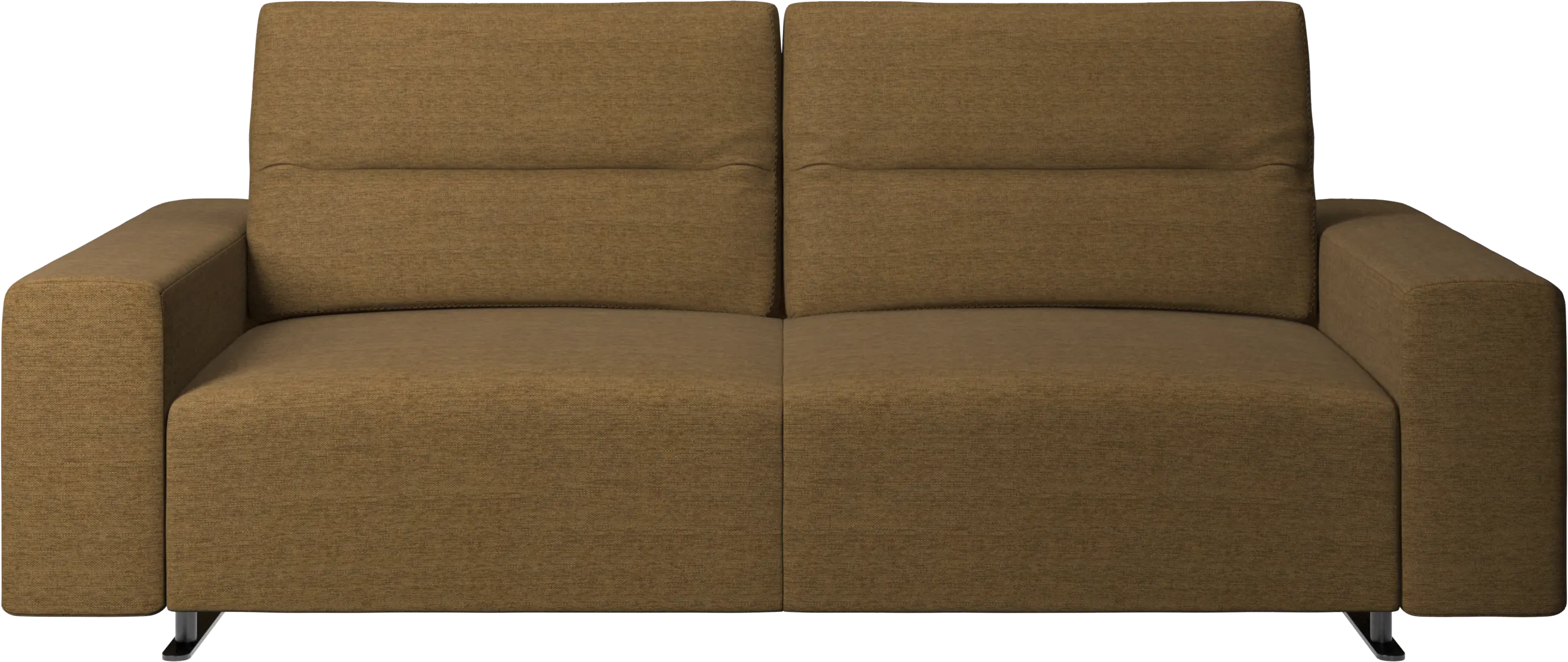 Hampton sofa with adjustable back and storage on the right side