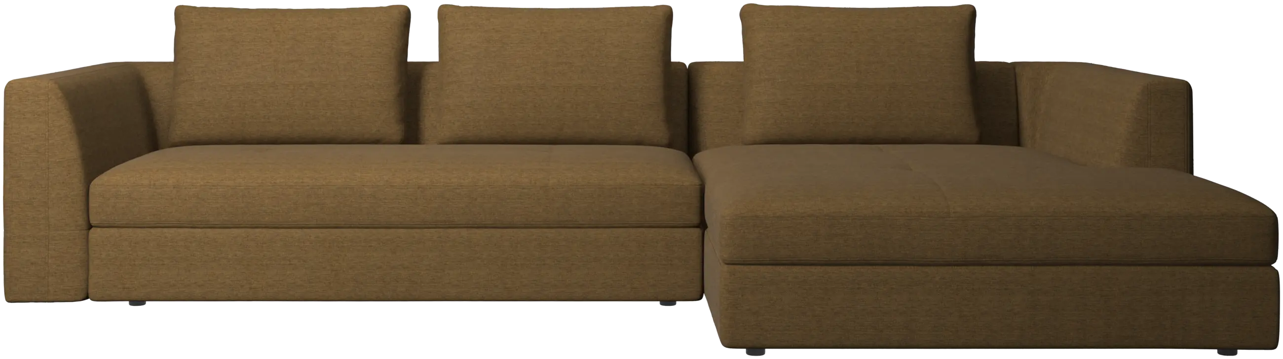 Bergamo sofa with resting unit