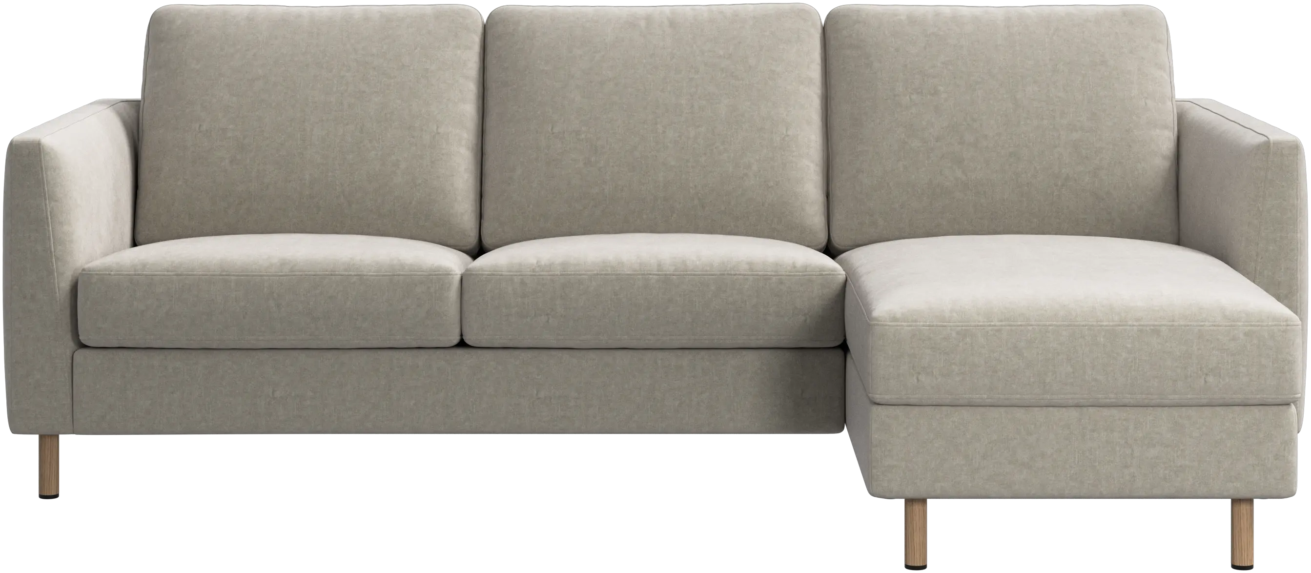 Sofá Indivi con módulo chaise-longue a la derecha