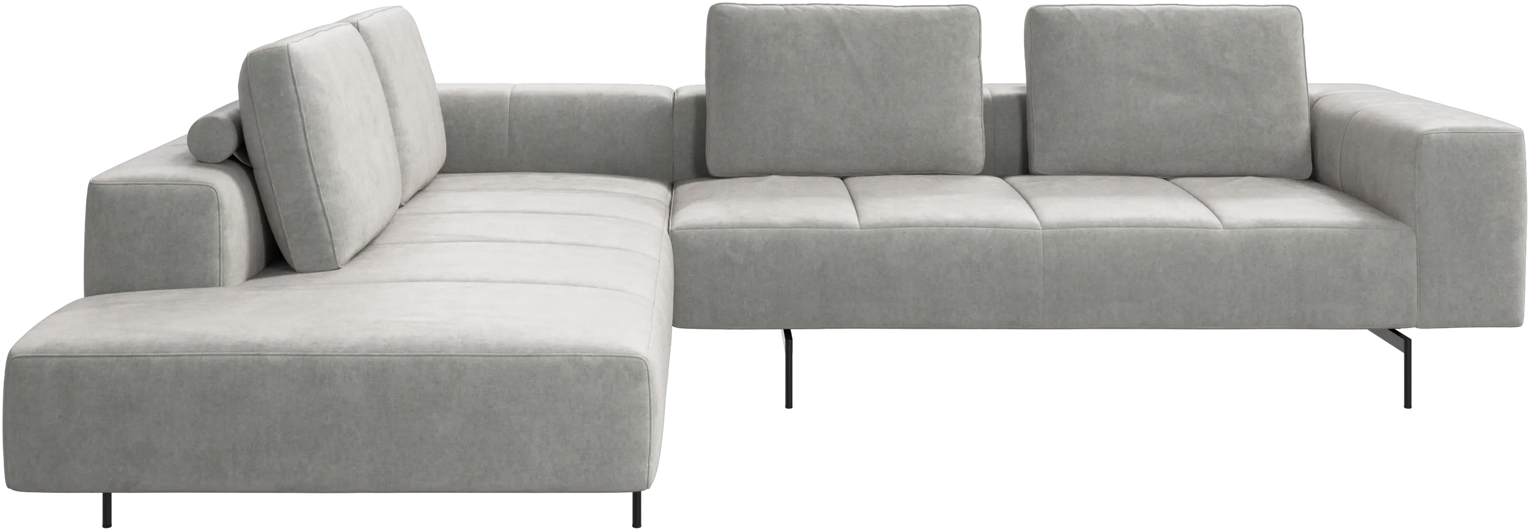 Amsterdam corner sofa with lounging unit