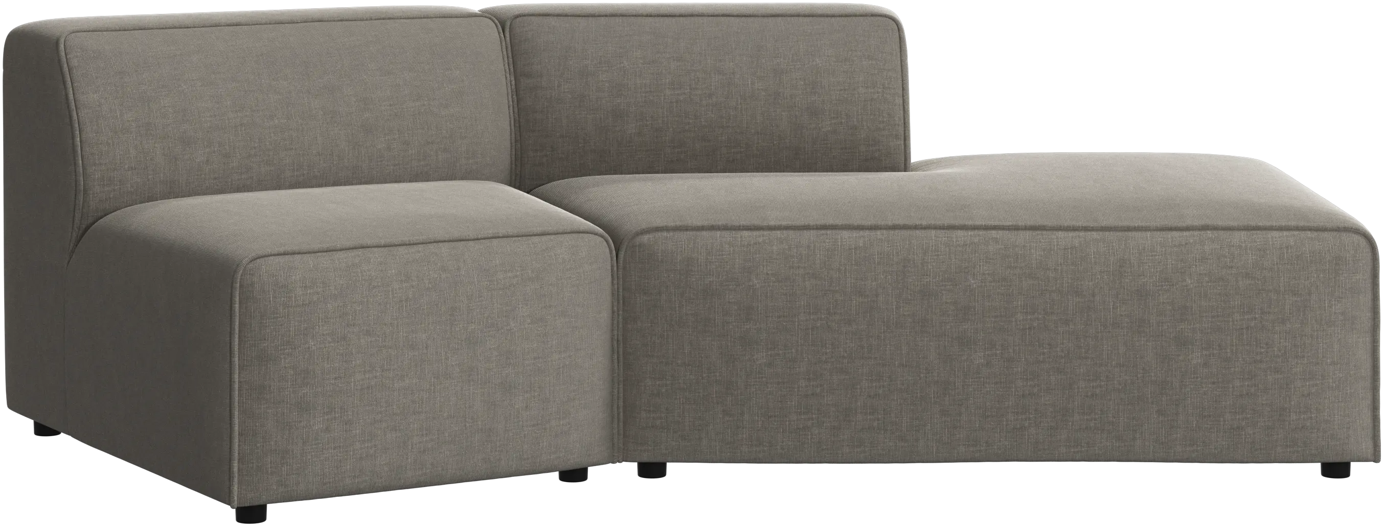 Carmo open end sofa, angled, right