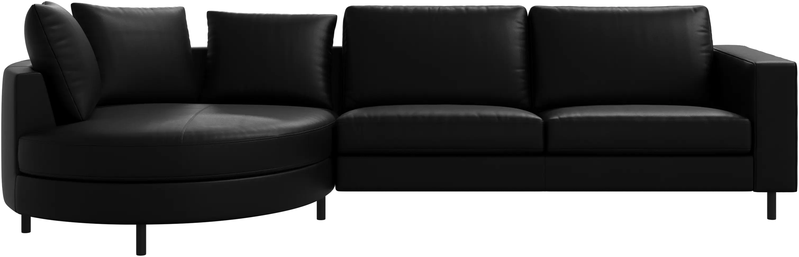 Indivi sofa with chaise longue left