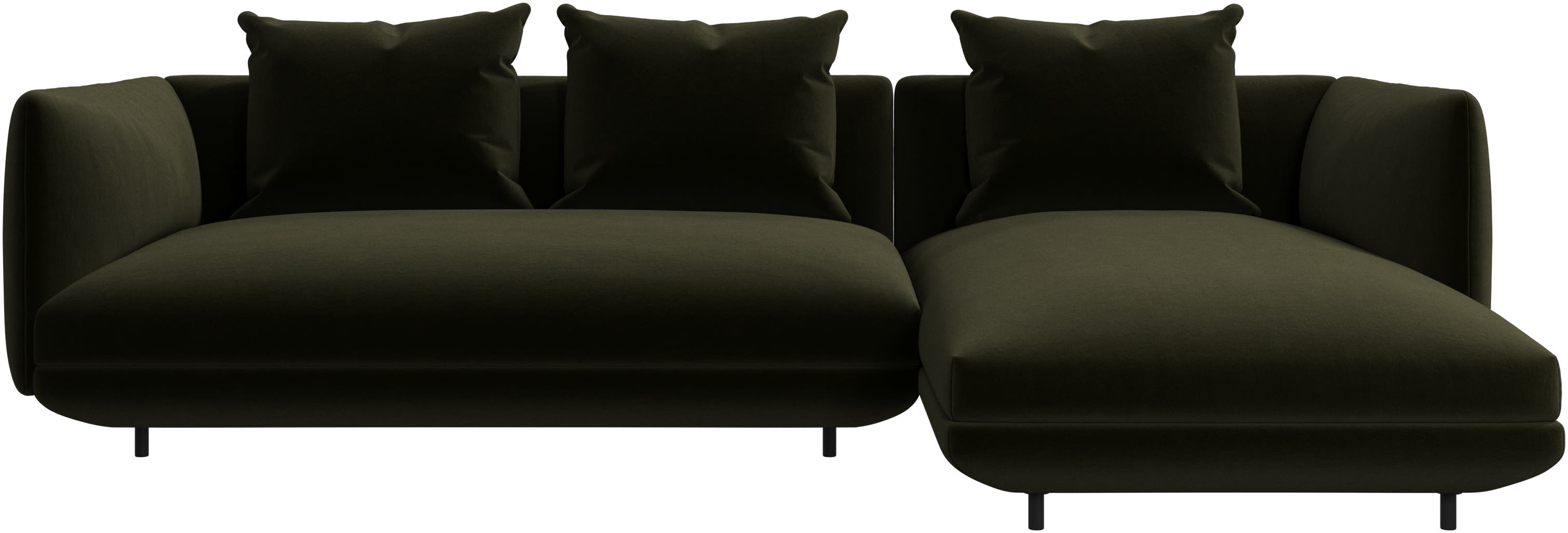 Salamanca L型沙發，含貴妃模組