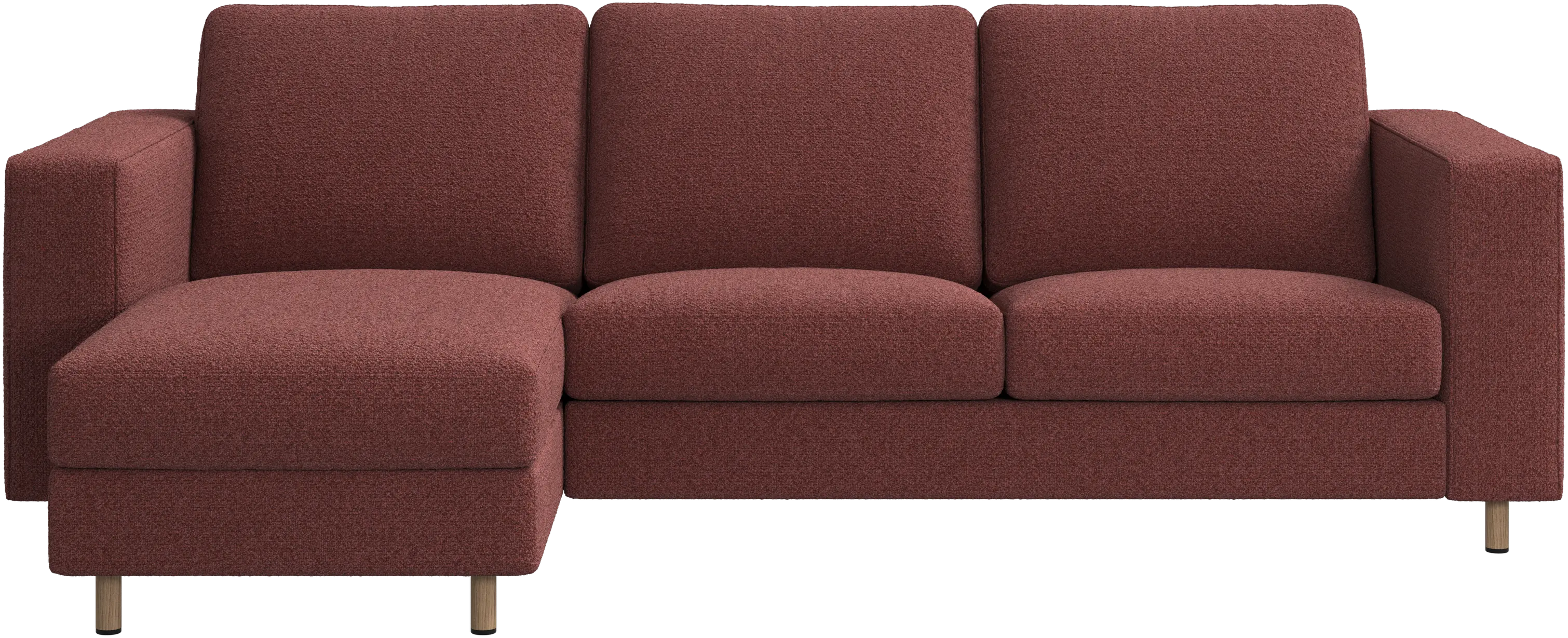 Indivi zitbank met chaise longue links