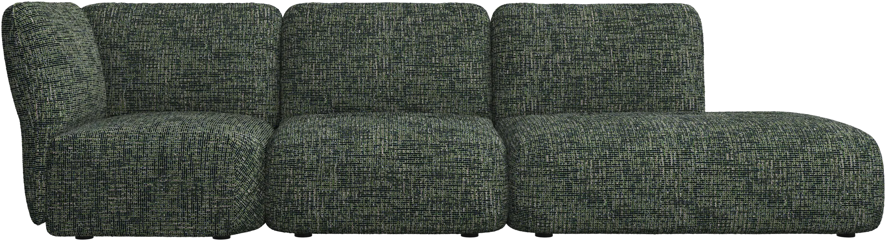 Paraggi sofa with lounging unit left