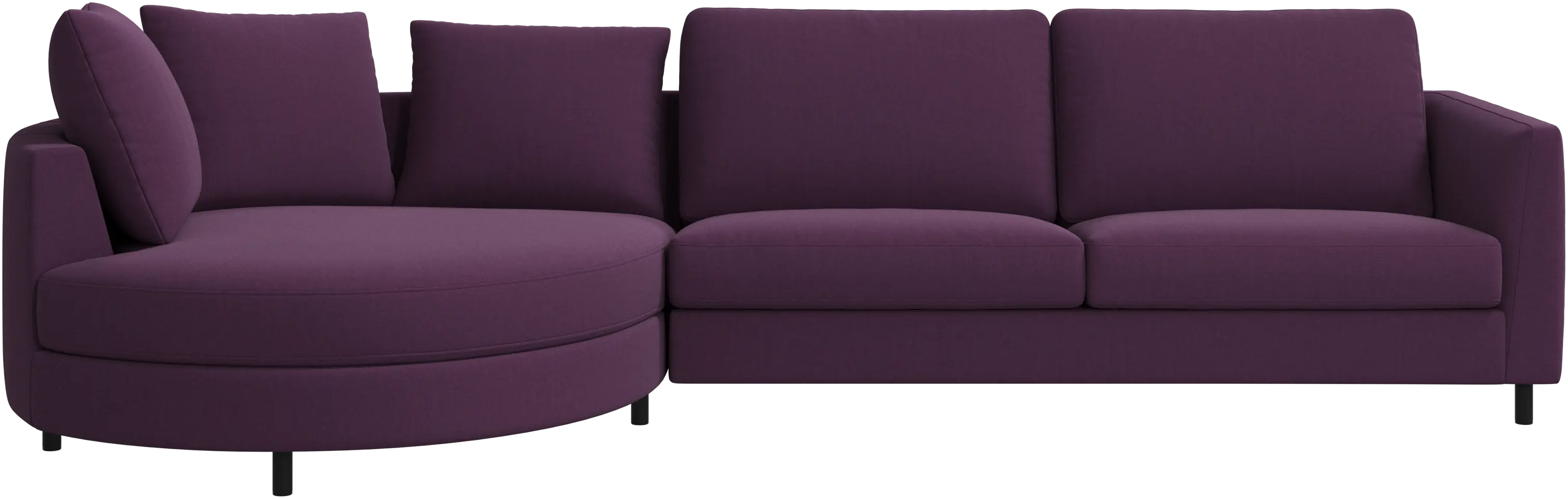 Indivi sofa with chaise longue left