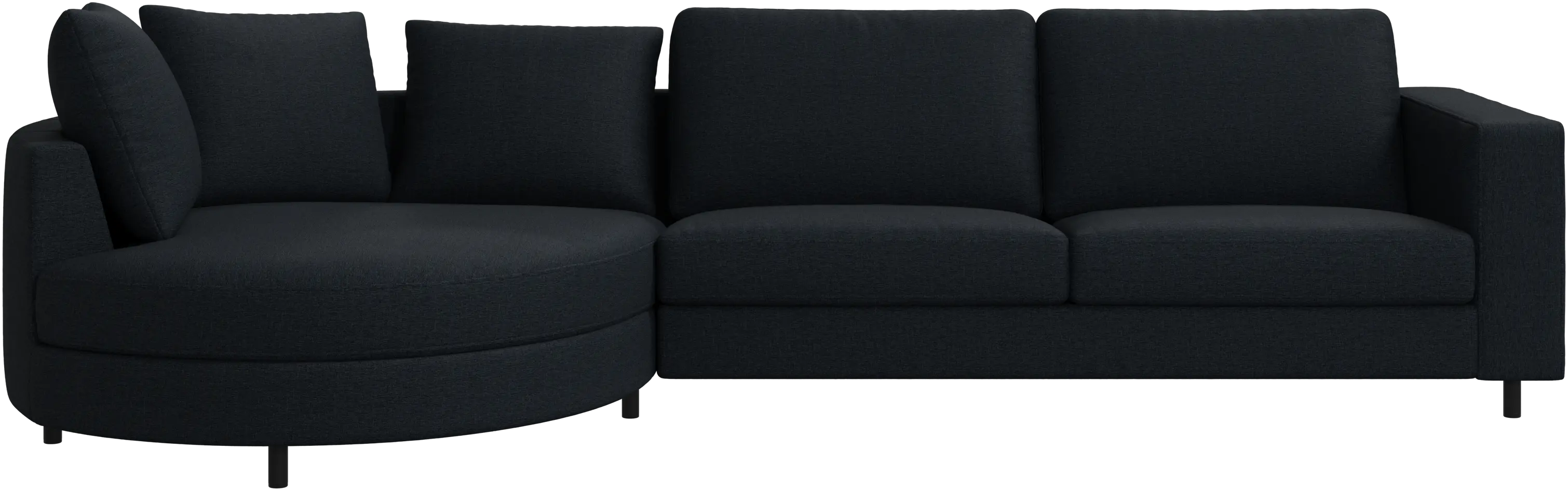 Indivi sofa with chaise longue left