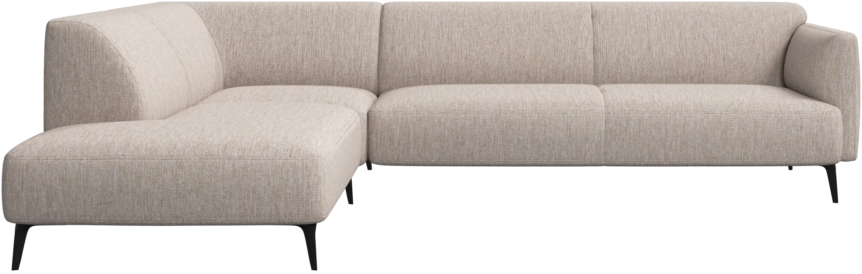 Modena corner sofa with lounging unit