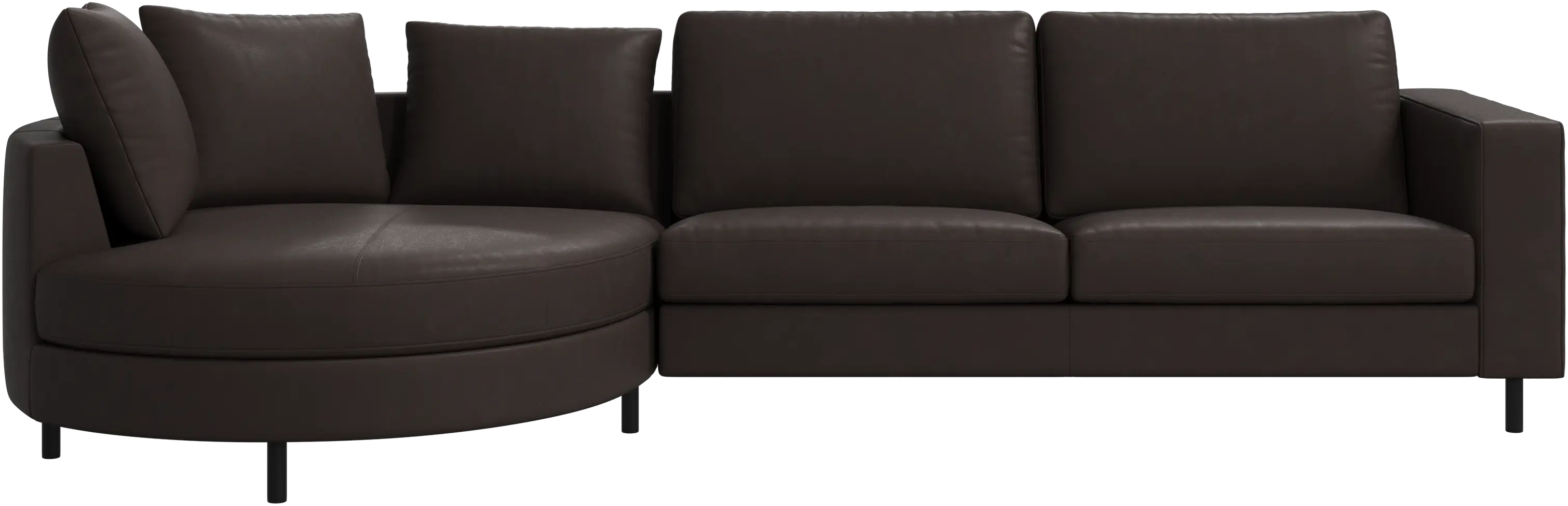 Sofá Indivi con módulo chaise-longue a la izquierda