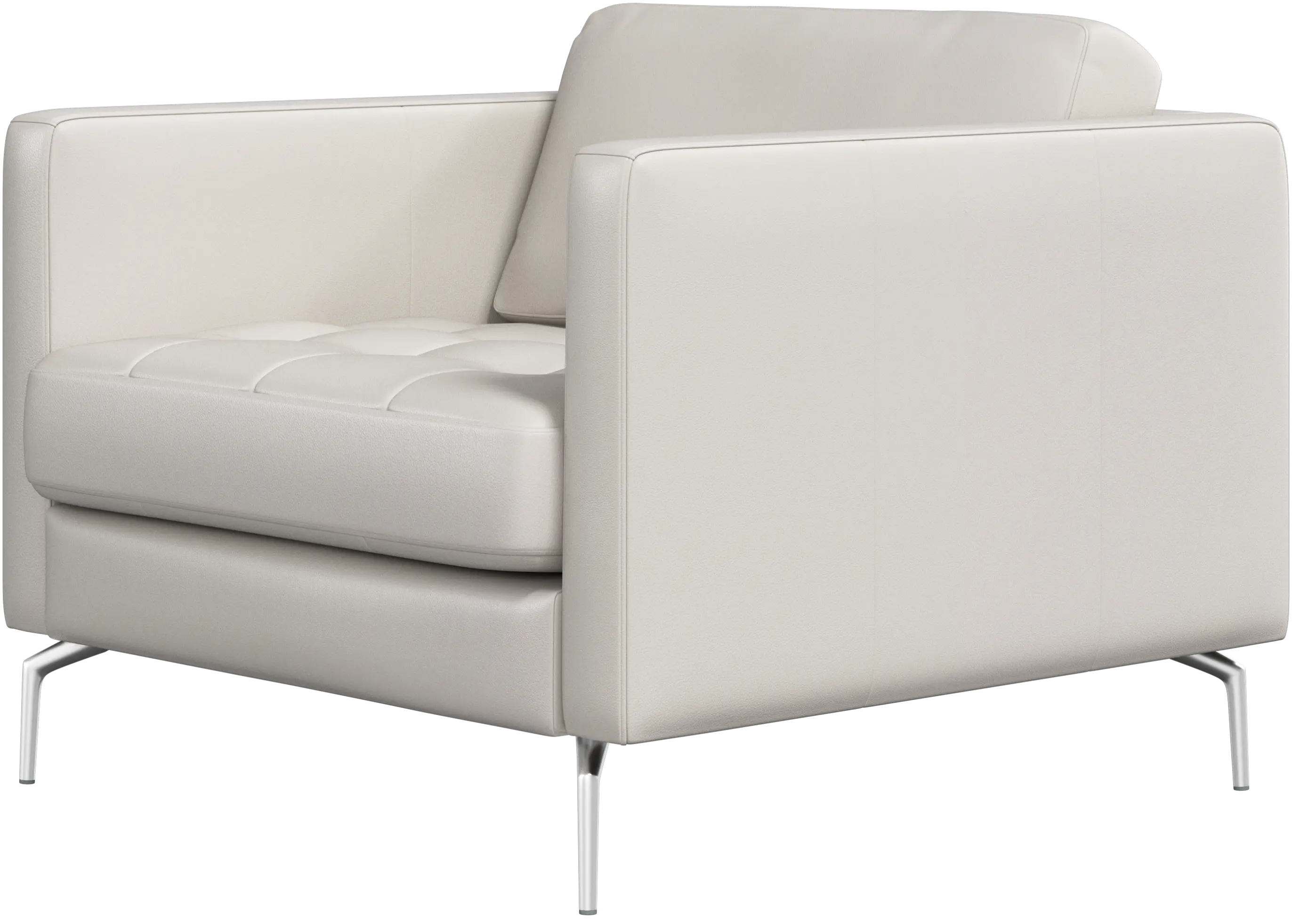 Osaka chair, tufted seat