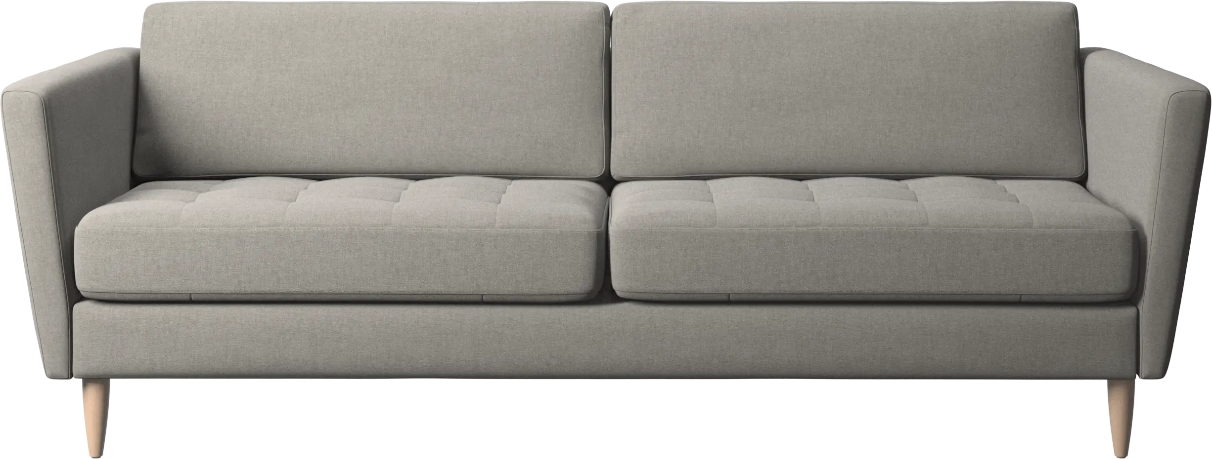 Osaka sofa, tufted seat