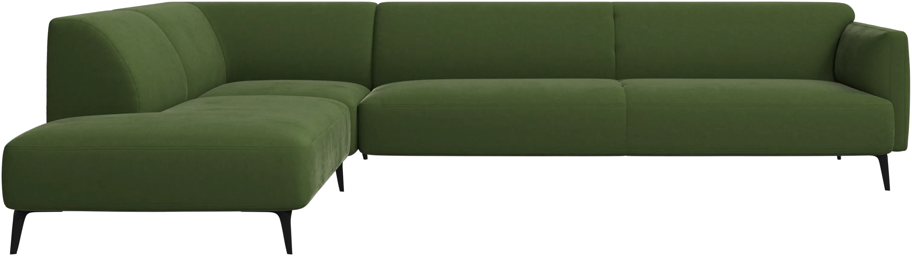Modena corner sofa with lounging unit