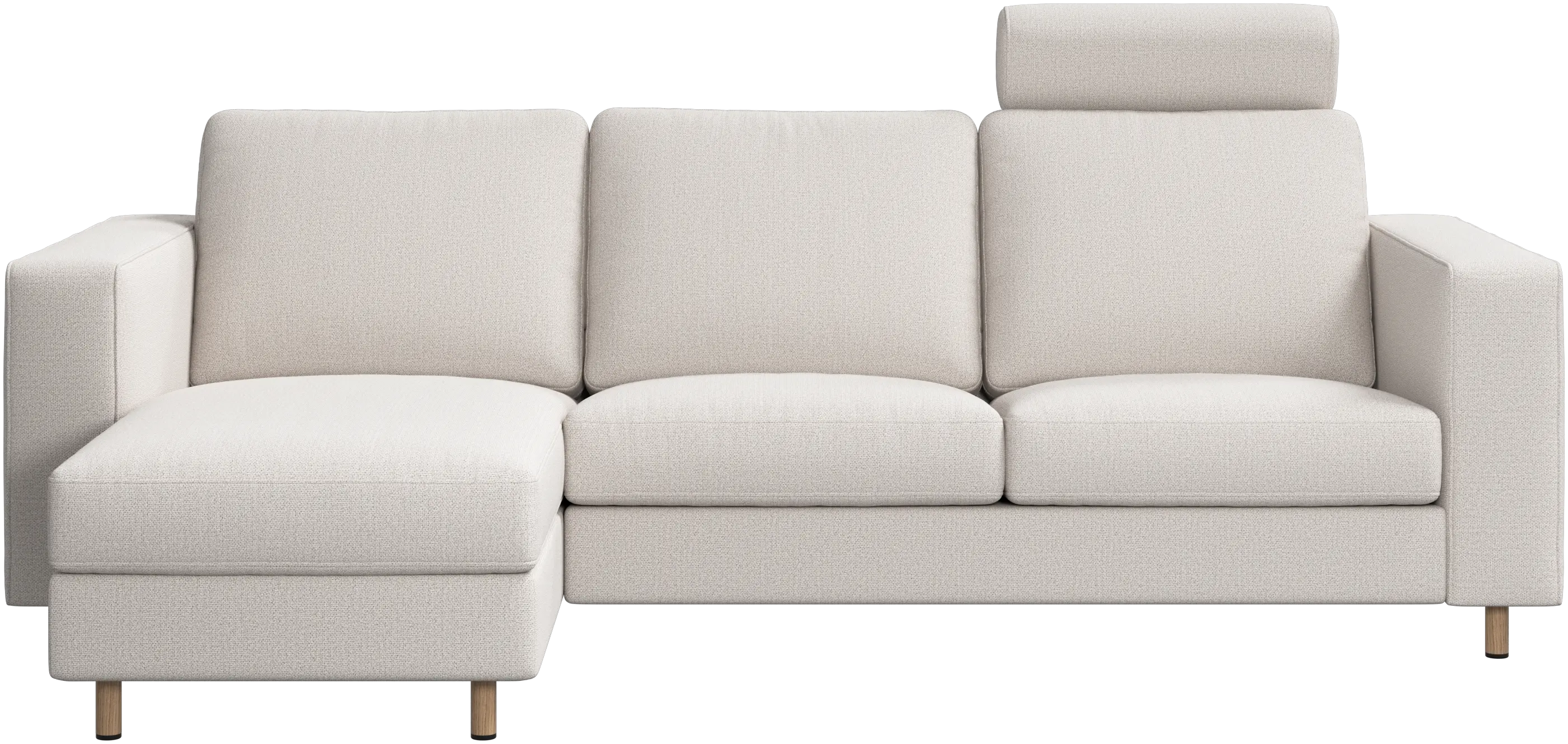 Indivi sofa with chaise longue left