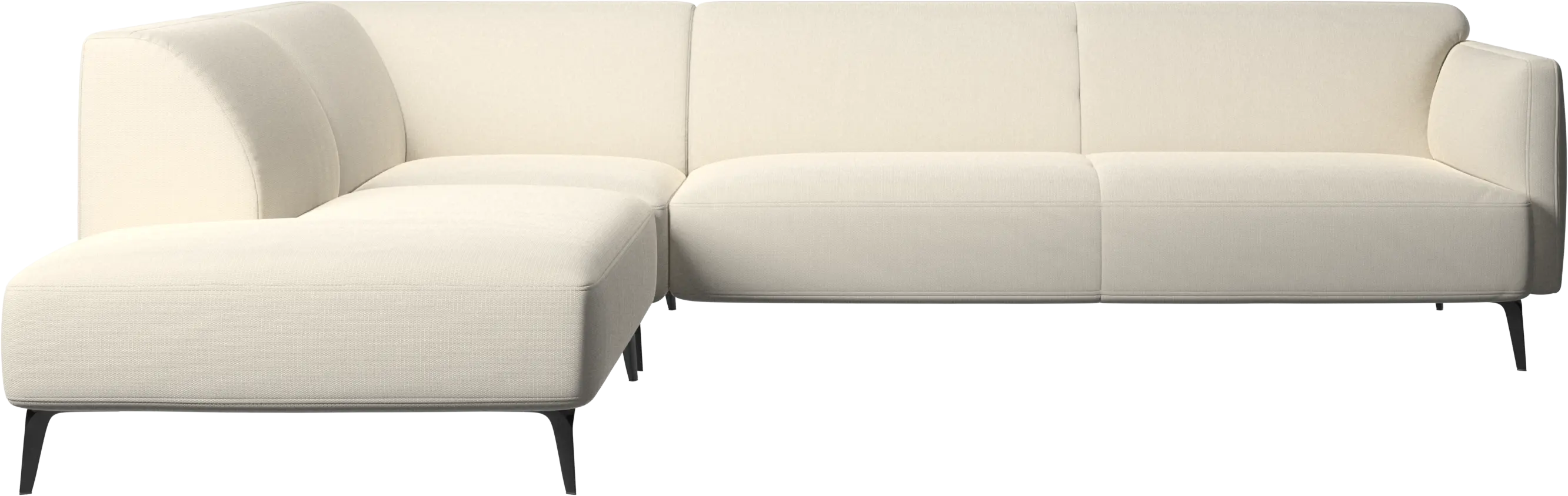 Modena corner sofa with lounging unit
