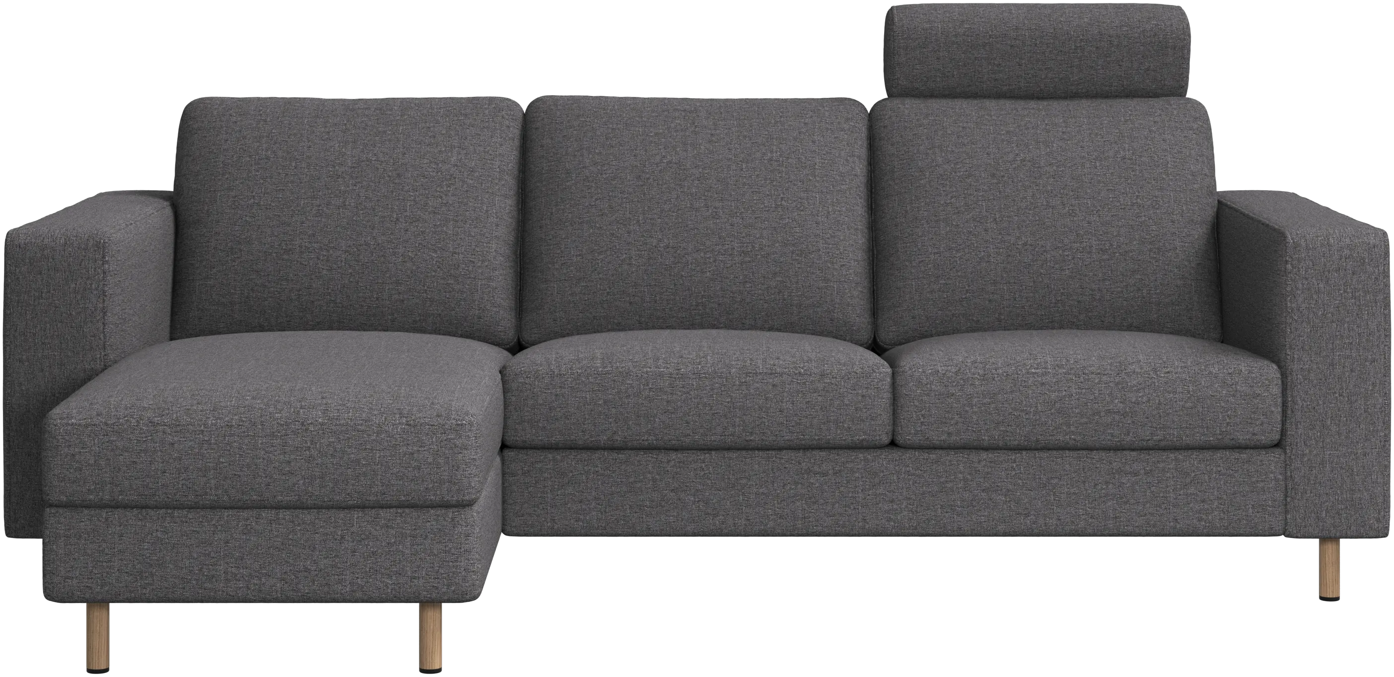 Indivi sofa with chaise longue left