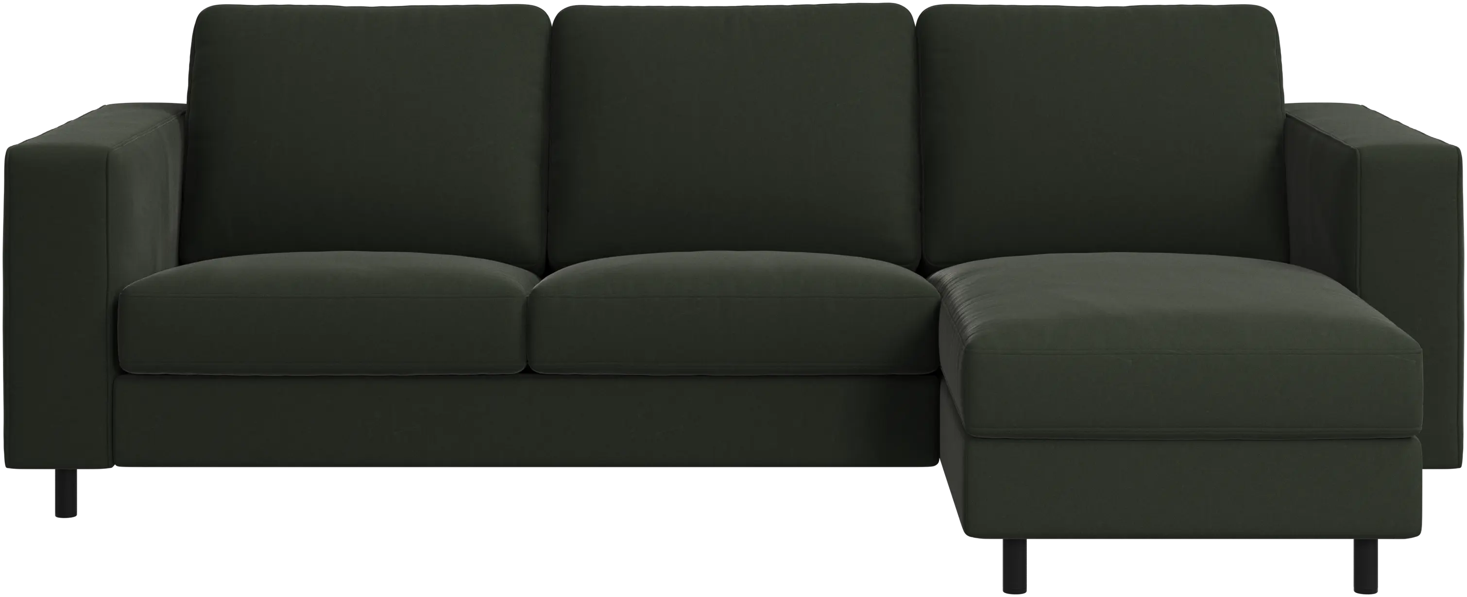 Sofá Indivi con módulo chaise-longue a la derecha