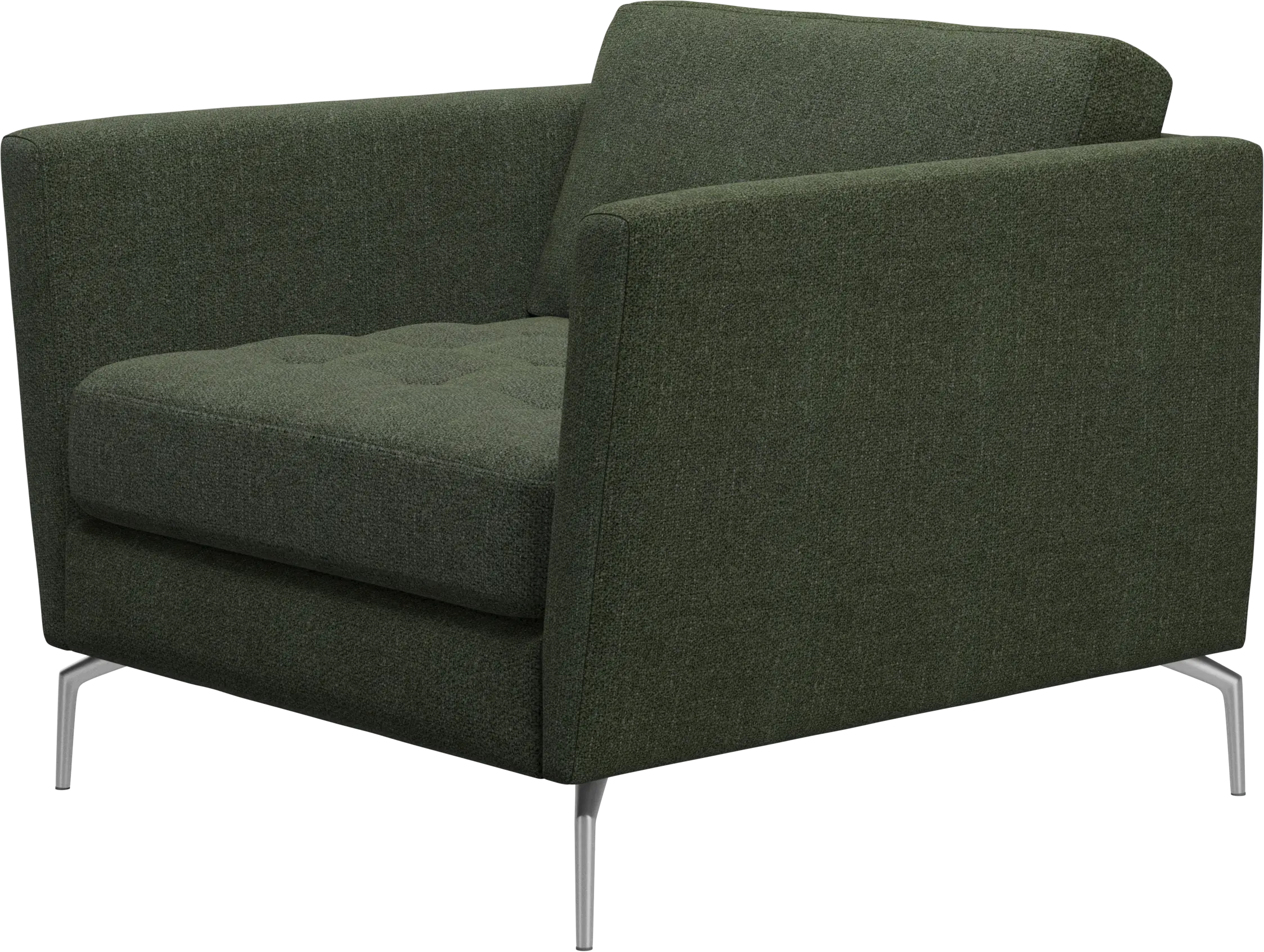 Osaka chair, tufted seat