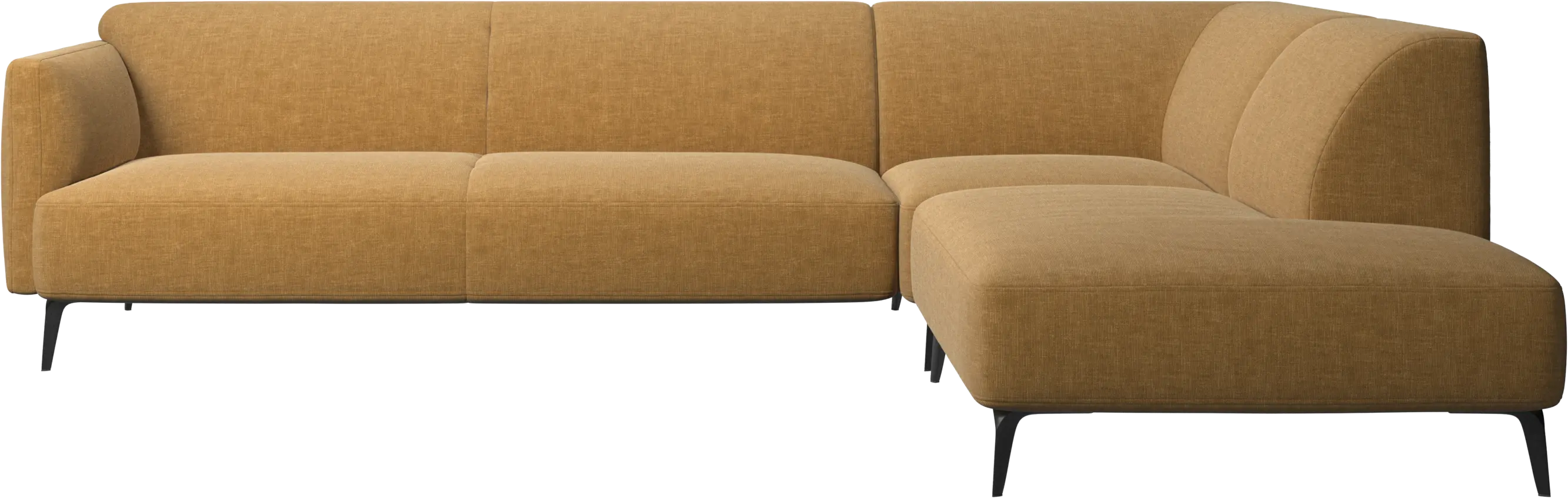 Modena corner sofa with lounging unit