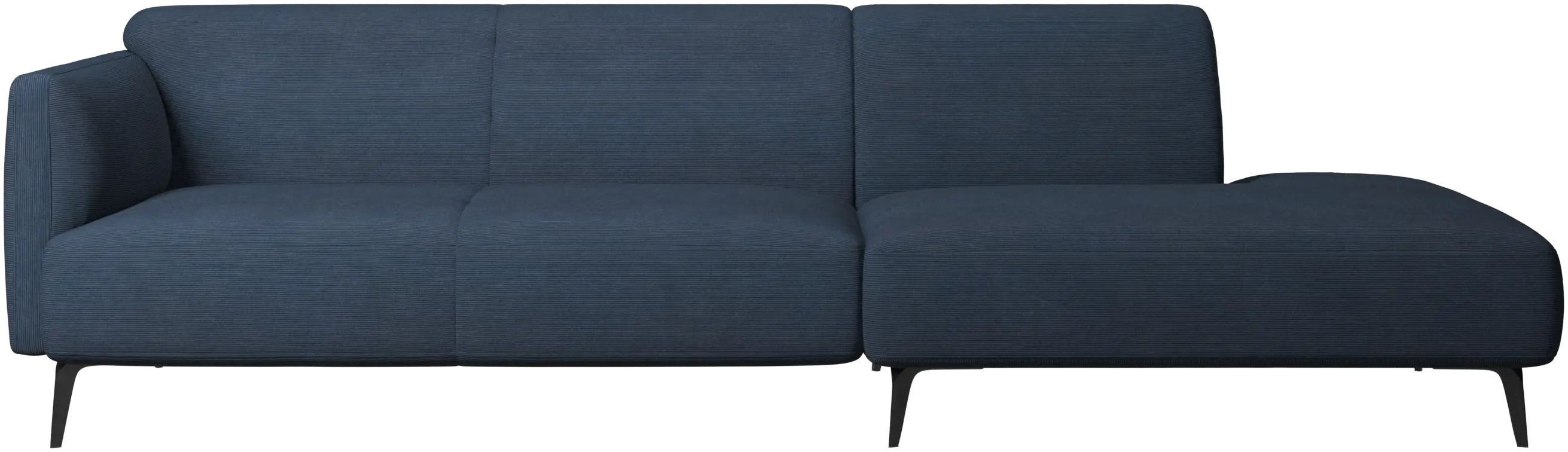 Modena sofa with lounging unit