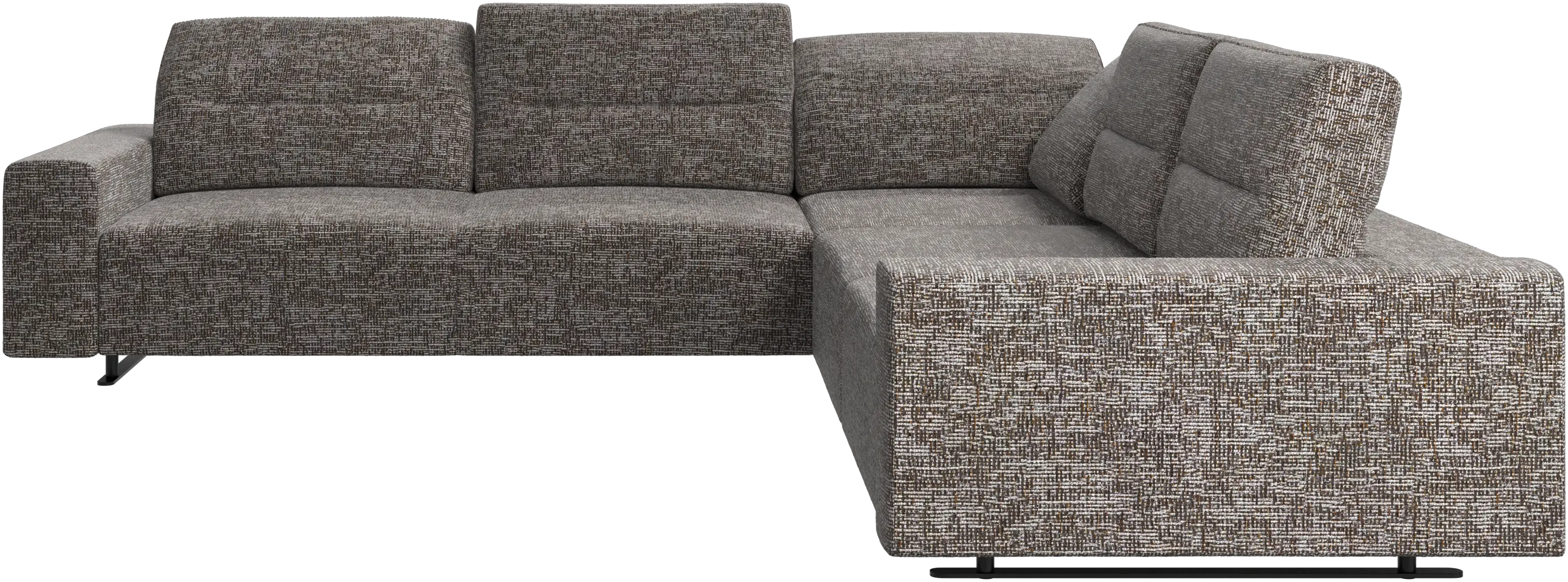 Hampton corner sofa with adjustable back