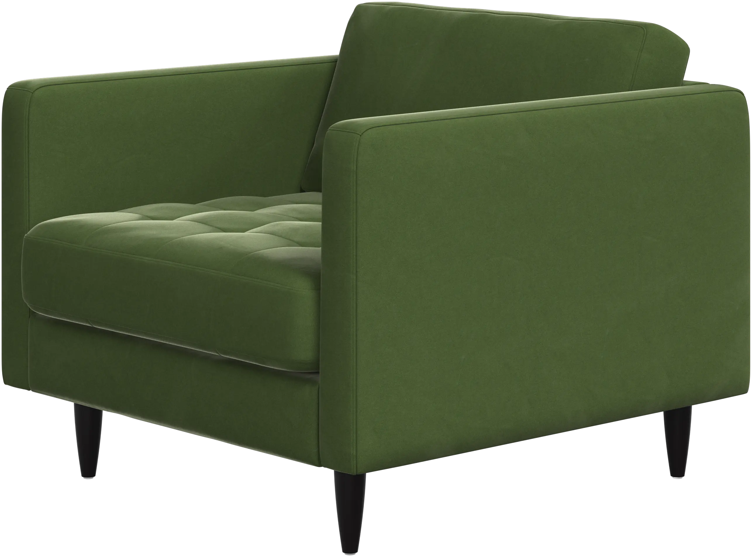 Osaka chair, tufted seat